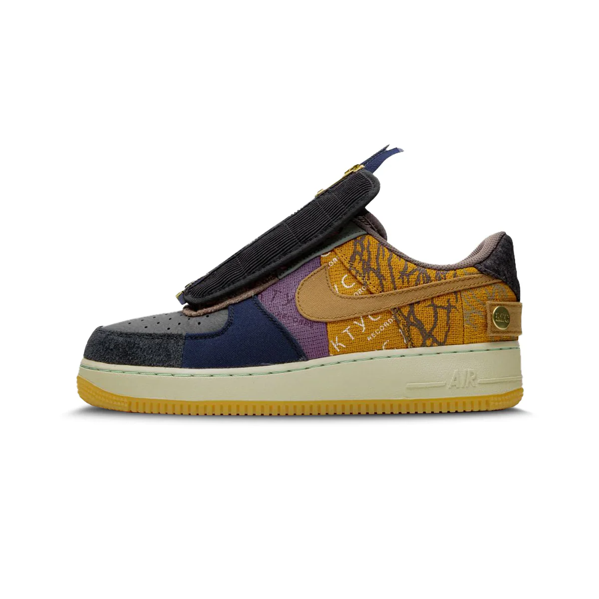 Cop Underdog Nike Air Force 1 Low Travis Scott Cactus Jack - view 2