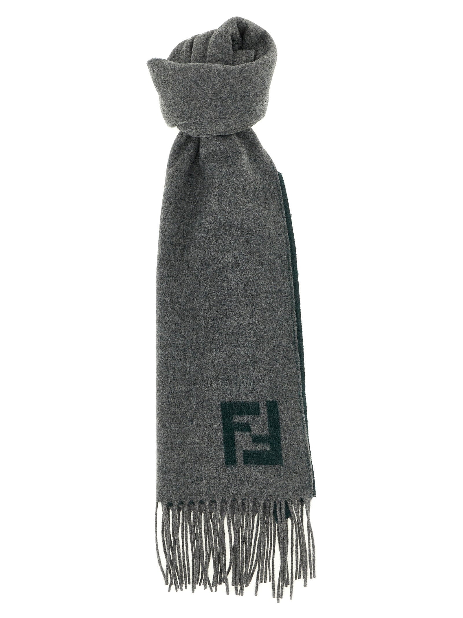 Fendi Double-sided Scarf – 93% wool 7% cachemire