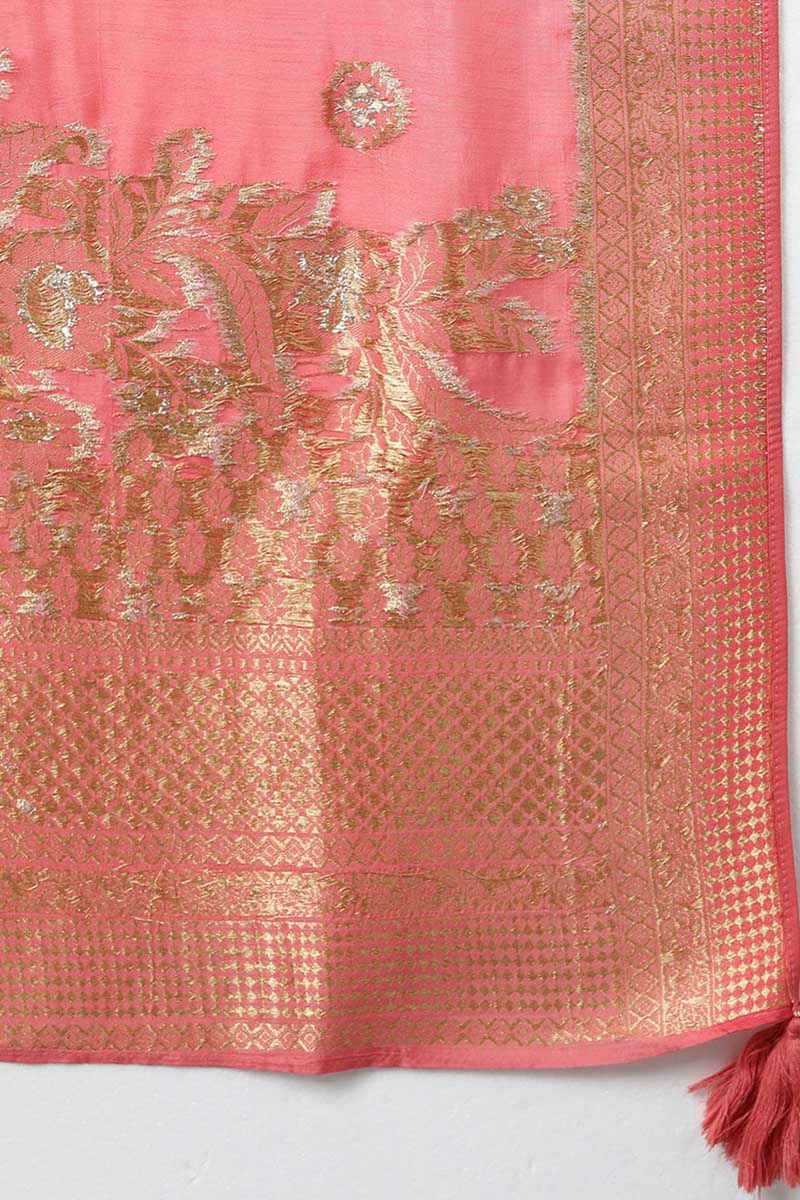 Ahika Mint Green Poly Silk Straight Kurta Pant With Dupatta Set PKSKD1478 - view 6