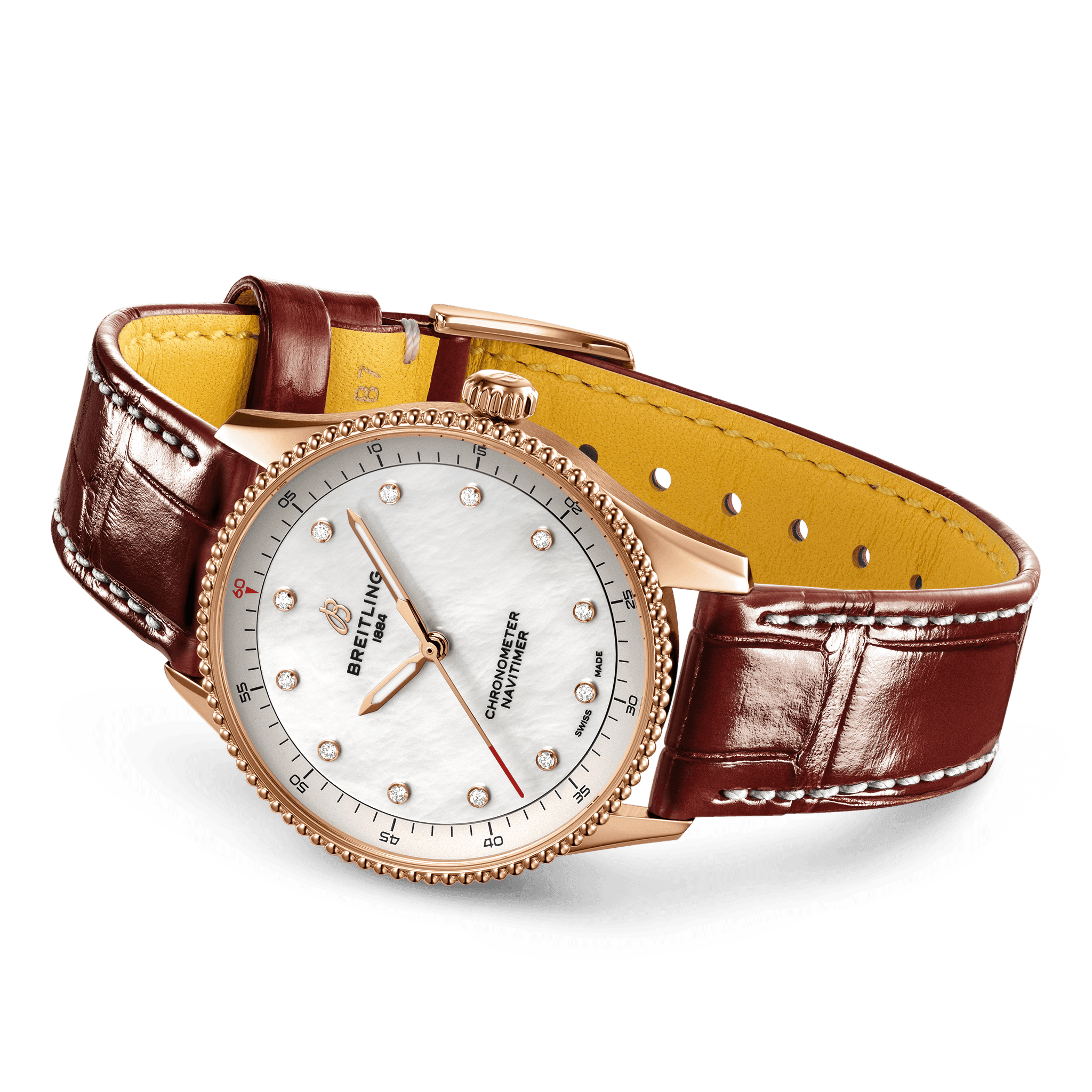 Breitling Navitimer Mother of Pearl Dial Unisex 32mm - view 2