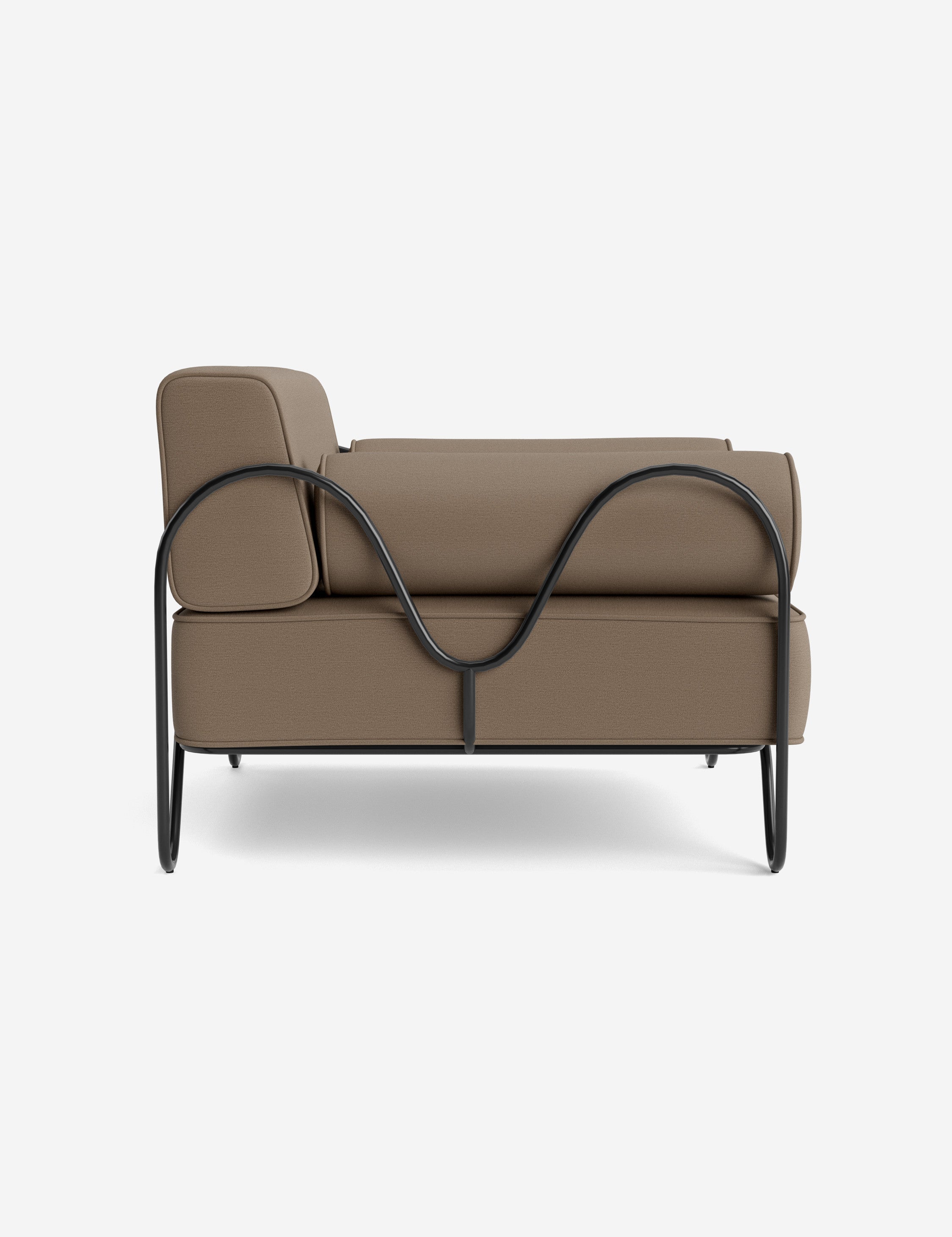 Lulu and Georgia Peggy Outdoor Accent Chair Cushion by Sarah Sherman Samuel - view 32