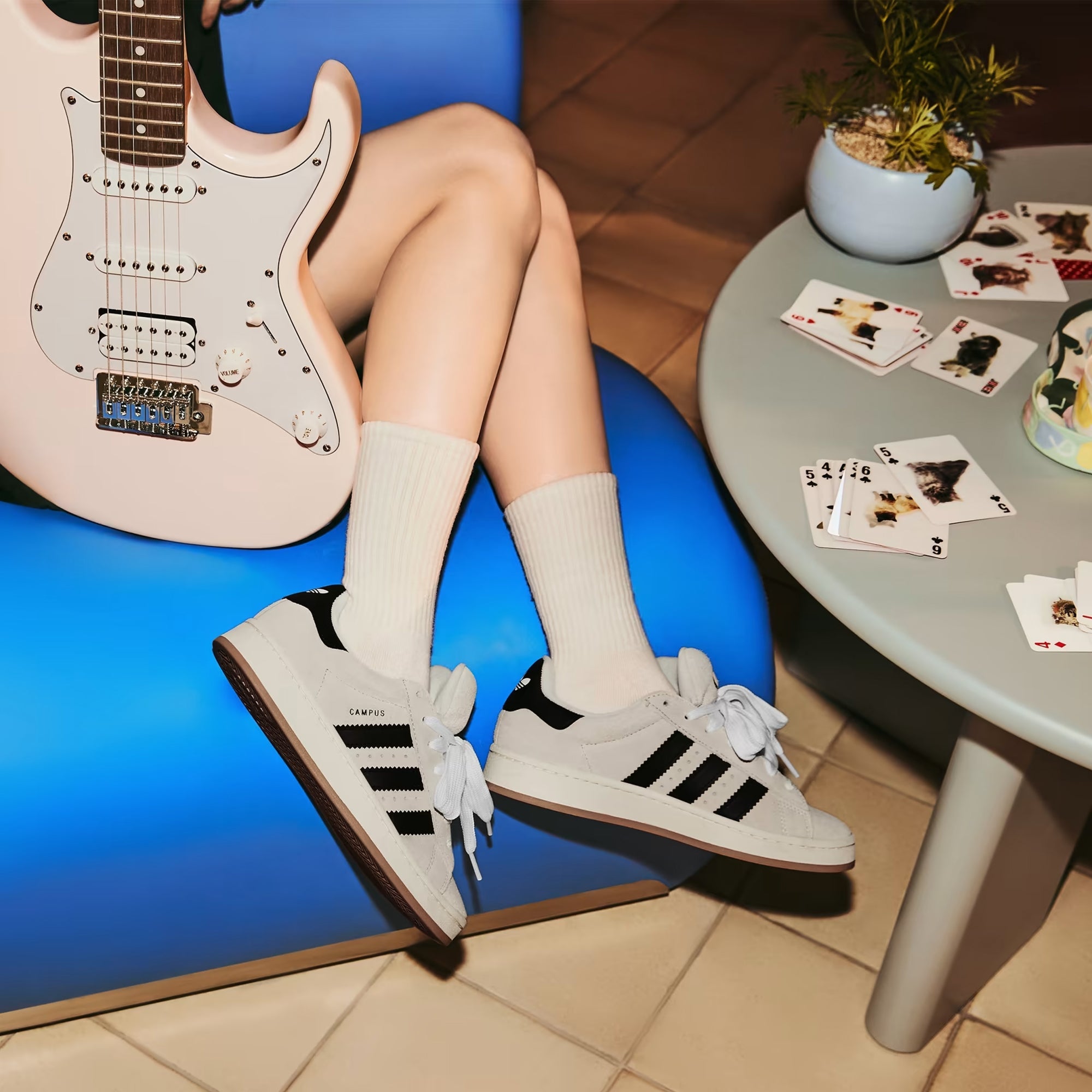 Adidas Originals | Campus 00s { White/core Black/off White - view 9