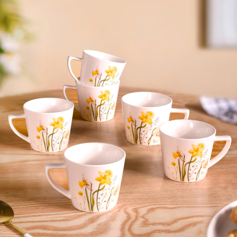 Nestasia Daffodil Delight Tea Cup Set Of 6 150ml