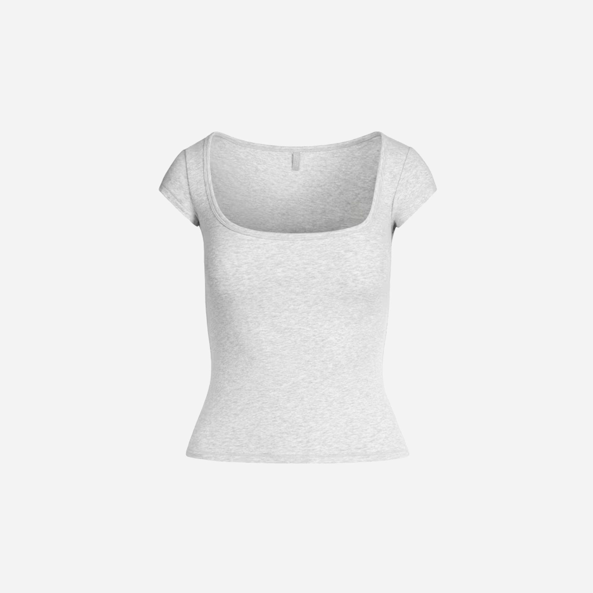 Skims Scoop Neck T-Shirt Cotton Jersey - view 2