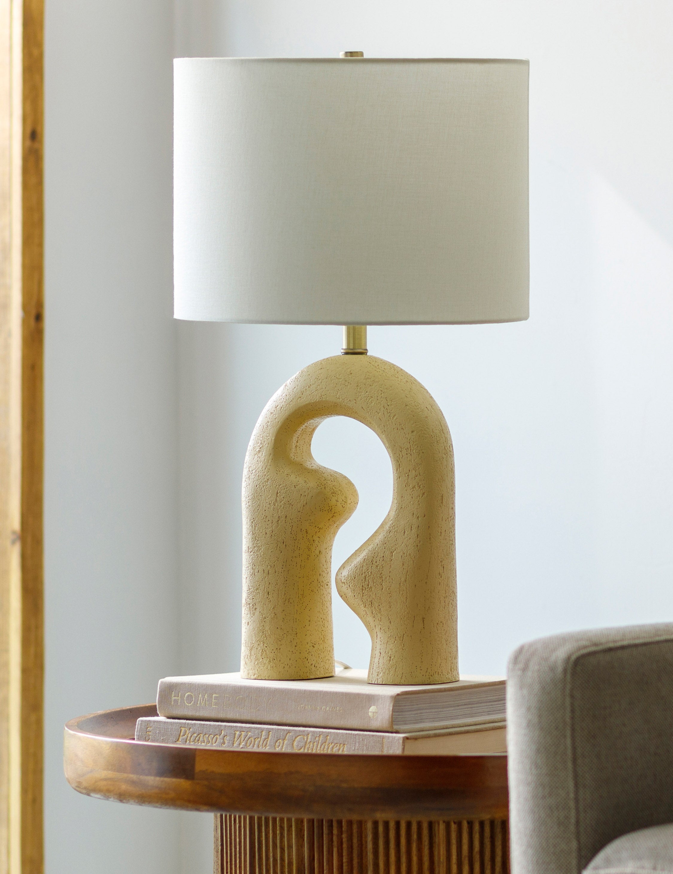 Lulu and Georgia Matteo Table Lamp – Natural - view 2