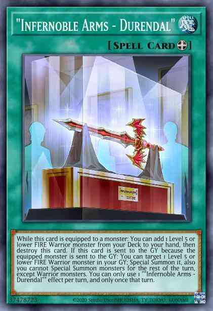 Yu-Gi-Oh! "Infernoble Arms - Durendal" - ROTD-EN053 - Ultra Rare - 1st Edition