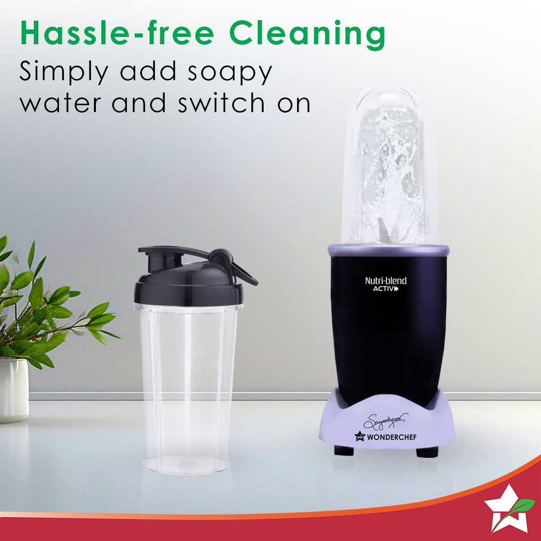 Nutri-blend Activ Mixer Grinder Blender, Smoothie by blacktree - view 8