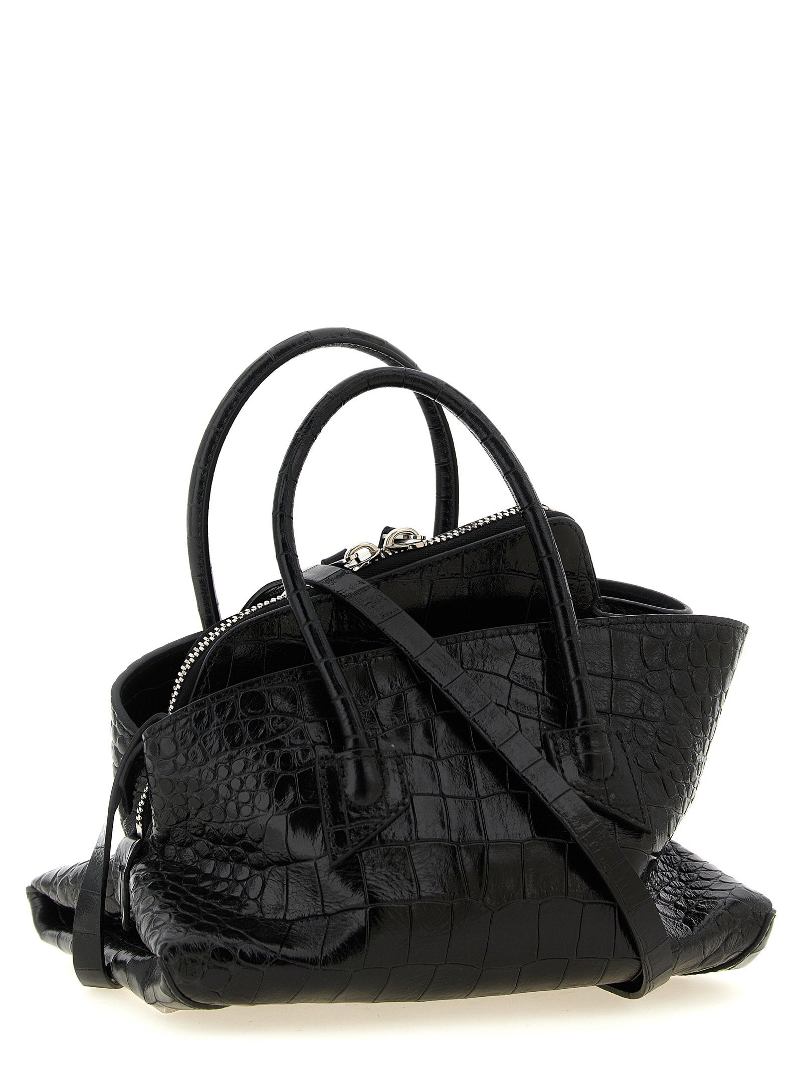The Attico La Passeggiata Mini Handbag – 100% bos taurus leather - view 2