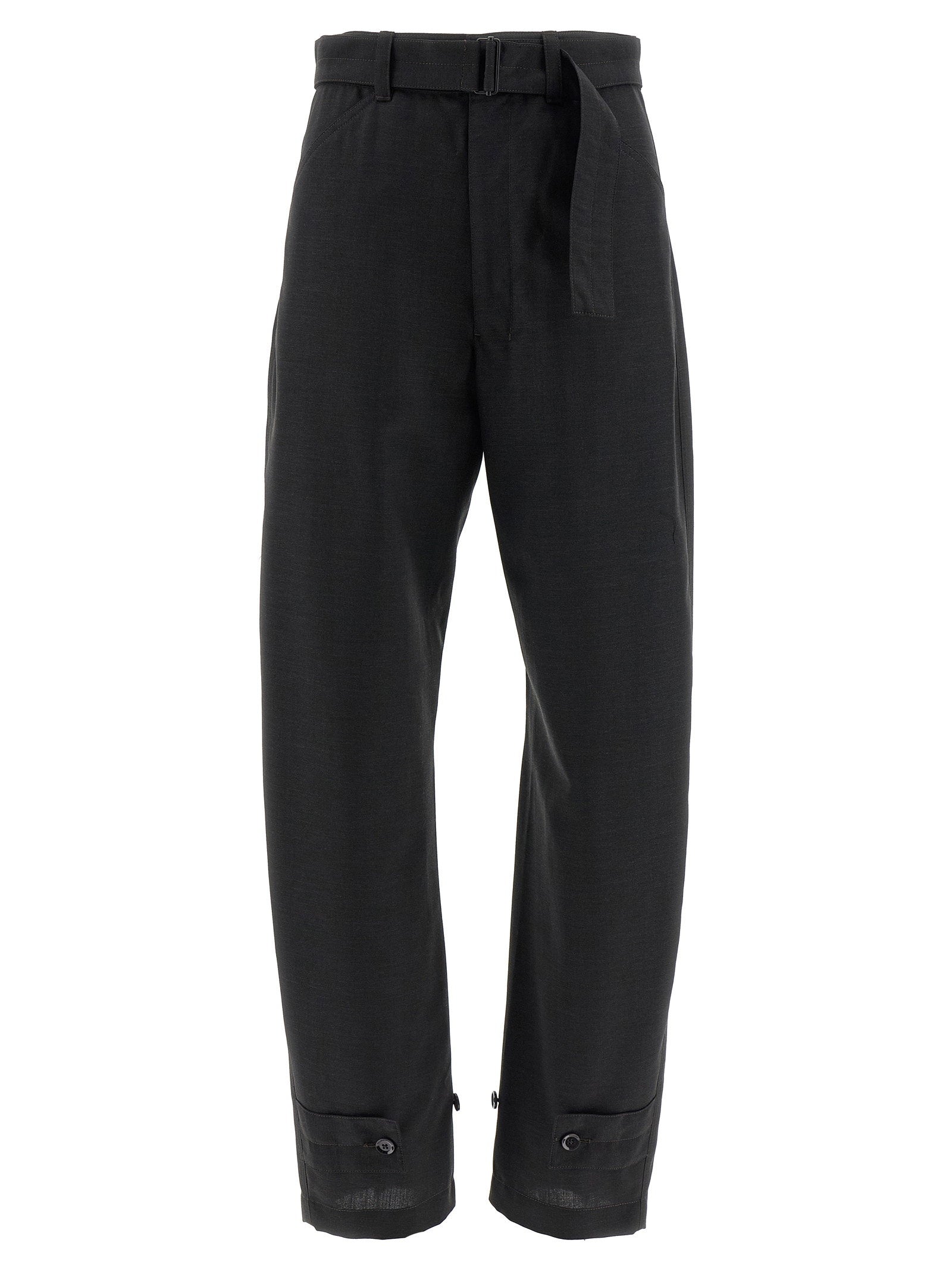 Lemaire Curved Tailored Pants – 55% polyester, 45% wool