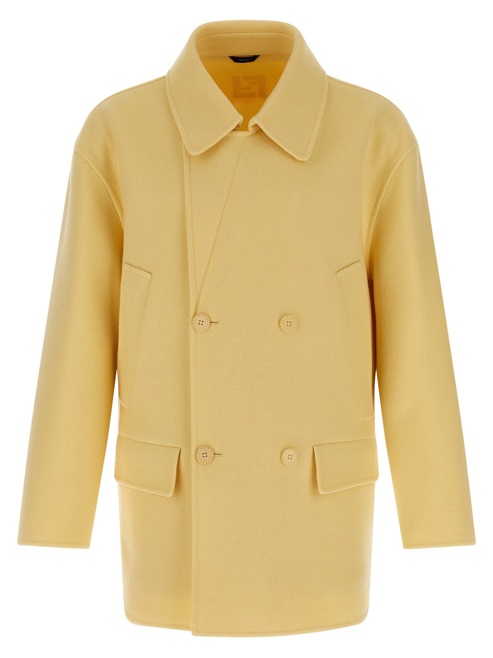 Fendi Caban Coat – 100% virgin wool