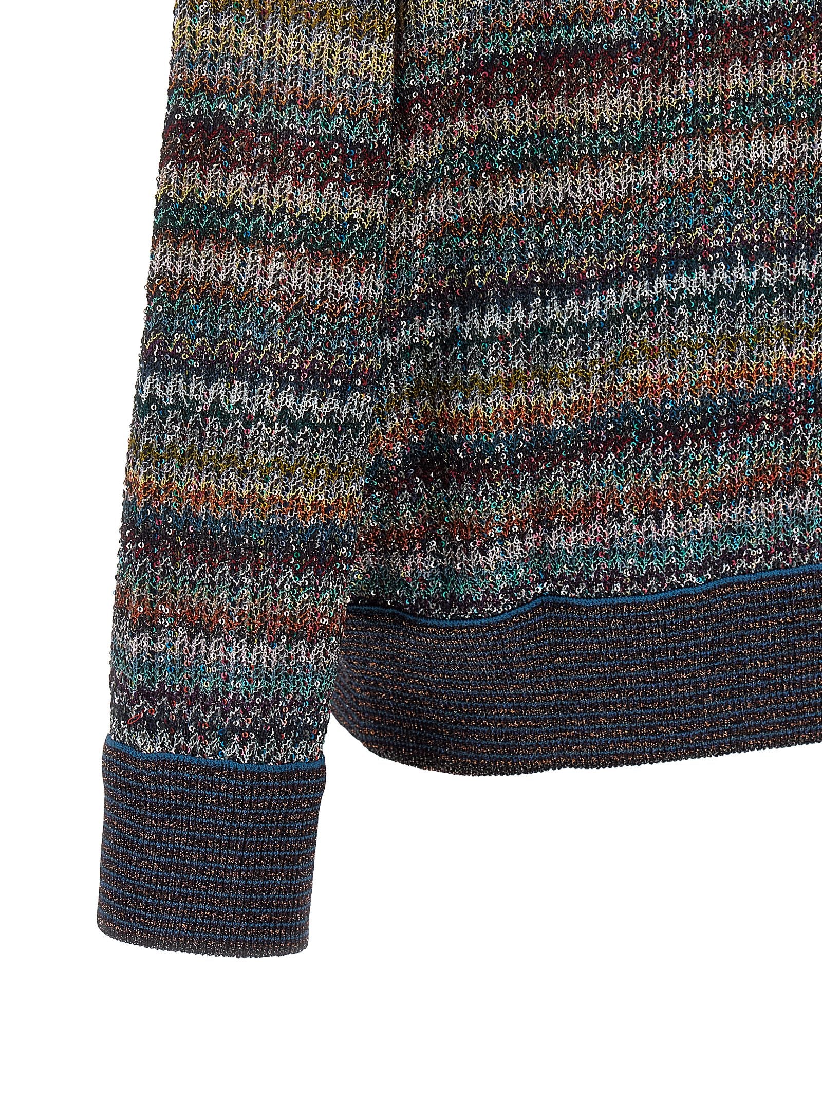 Missoni Lamé Yarn Polo Shirt - view 4