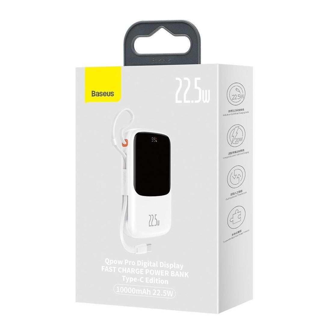 Peeperly Qpow 10000mAh Power Bank with Type-C Cable - view 4