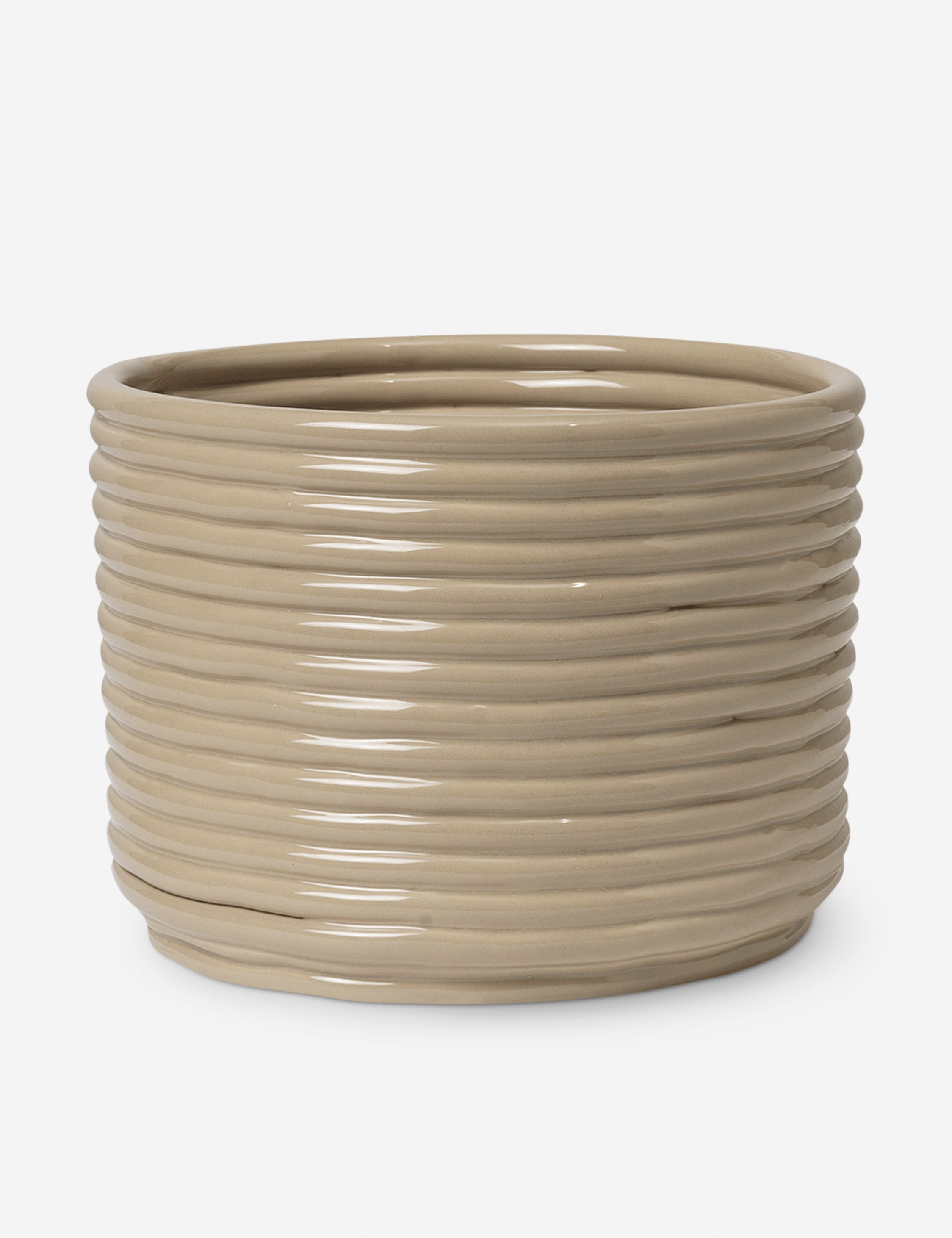 Lulu and Georgia Corduroy Pot by Ferm Living - view 3