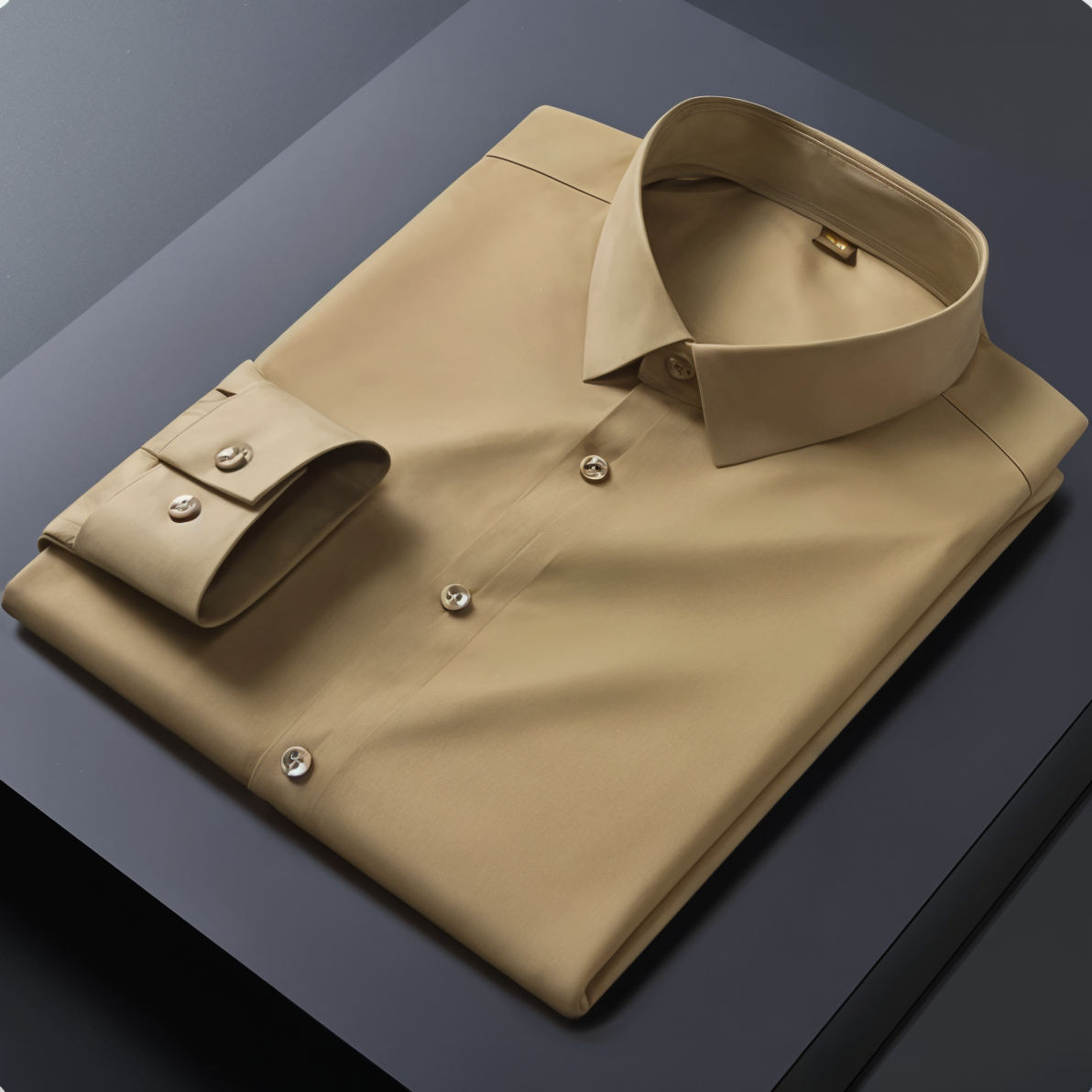 BlackTree Premium Cotton Solid Shirt for Man (Skin Colour)
