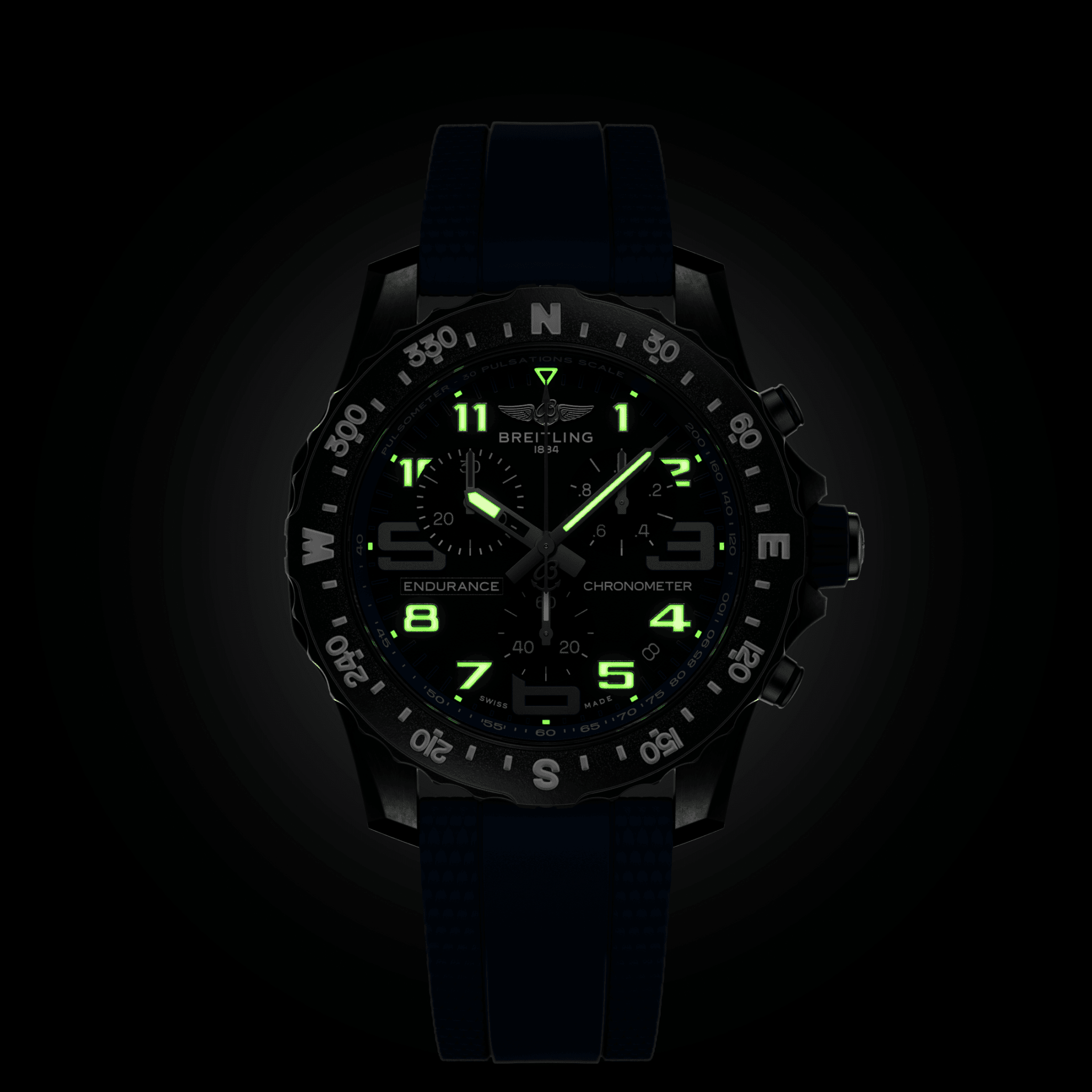 Breitling Endurance Pro Black Dial Men 44mm - view 6