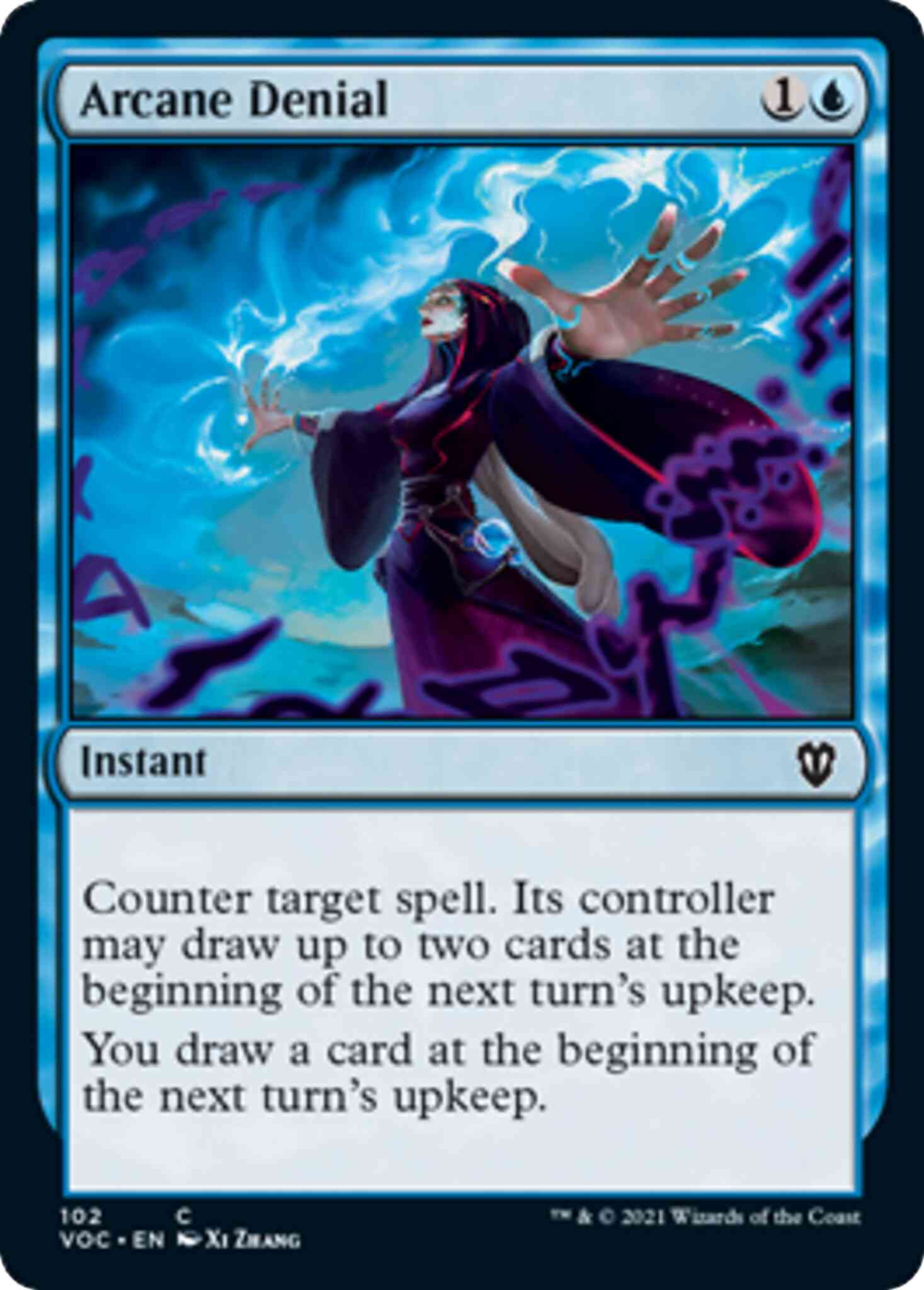Arcane denial 102 – Magic Arcane Denial [102] [Innistrad: Crimson Vow: Commander] [Non-Foil]