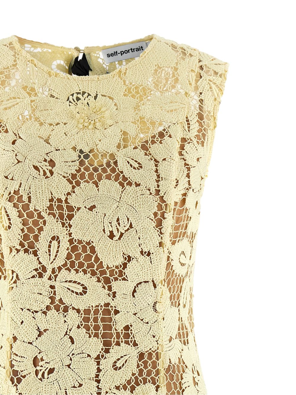 Self-Portrait Lace midi dress – POLYESTER 100% - view 2