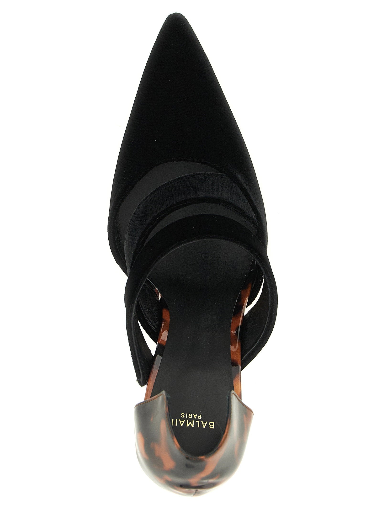 Balmain Pumps With Tortoiseshell Detail – 100% viscose - view 4