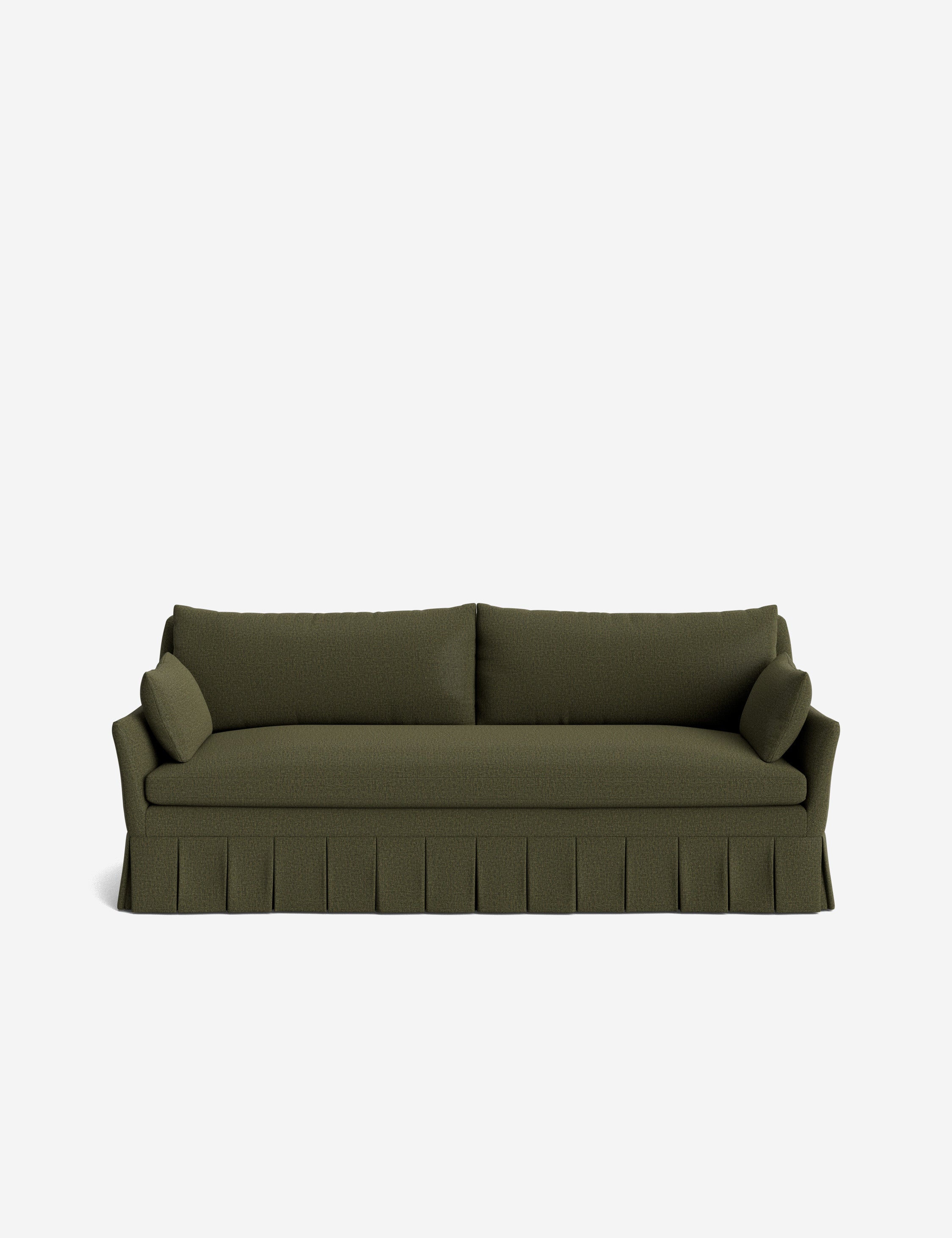 Lulu and Georgia Portola Pleated Sofa - view 2