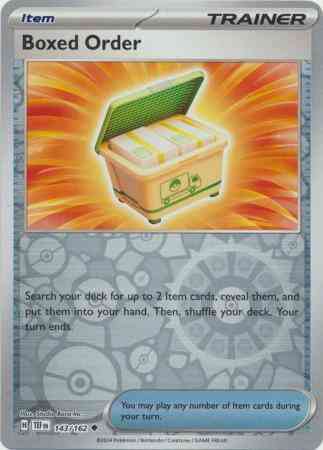 Uncommon sv05-143 reverse – Pokémon Boxed Order - 143/162 - Uncommon [sv05-143] [Reverse Holo]