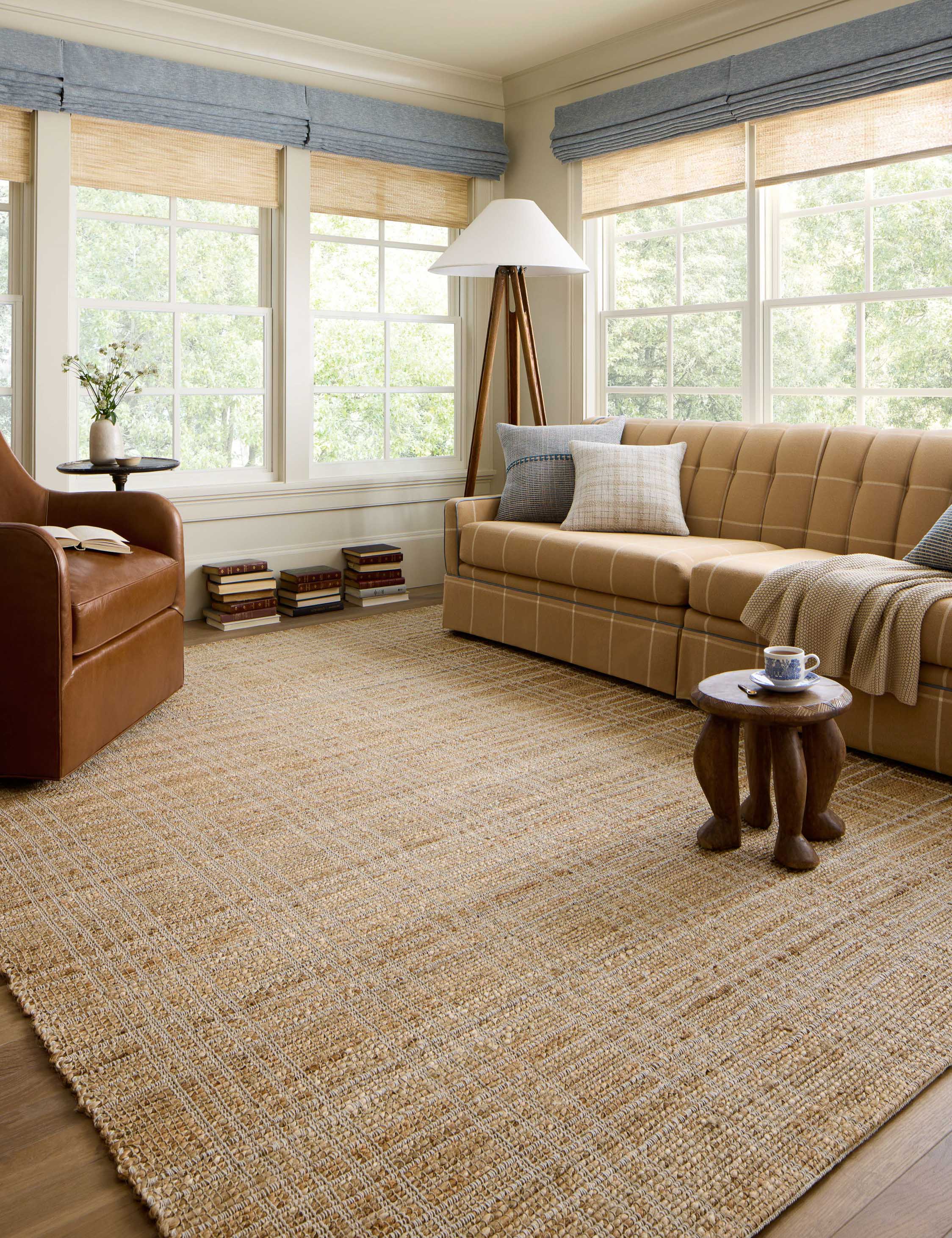 Lulu and Georgia Judy I Jute-Blend Rug by Chris Loves Julia x Loloi - view 2