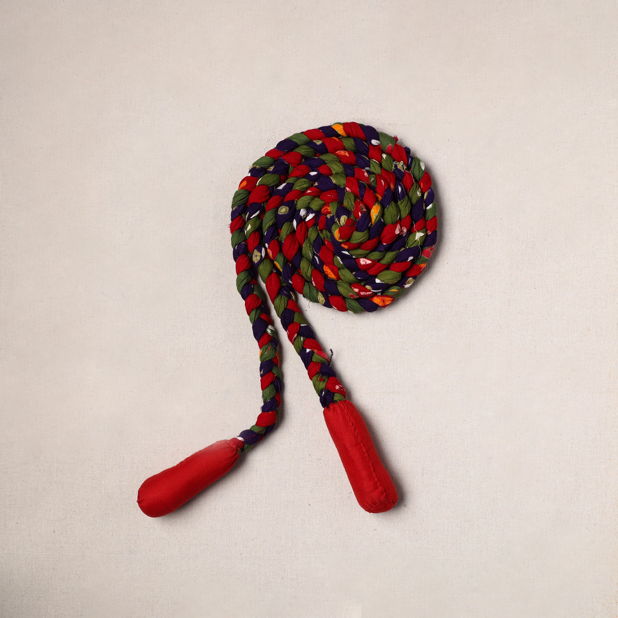 NOORI BAZAR Handmade Upcycled Fabric Skipping Rope 39