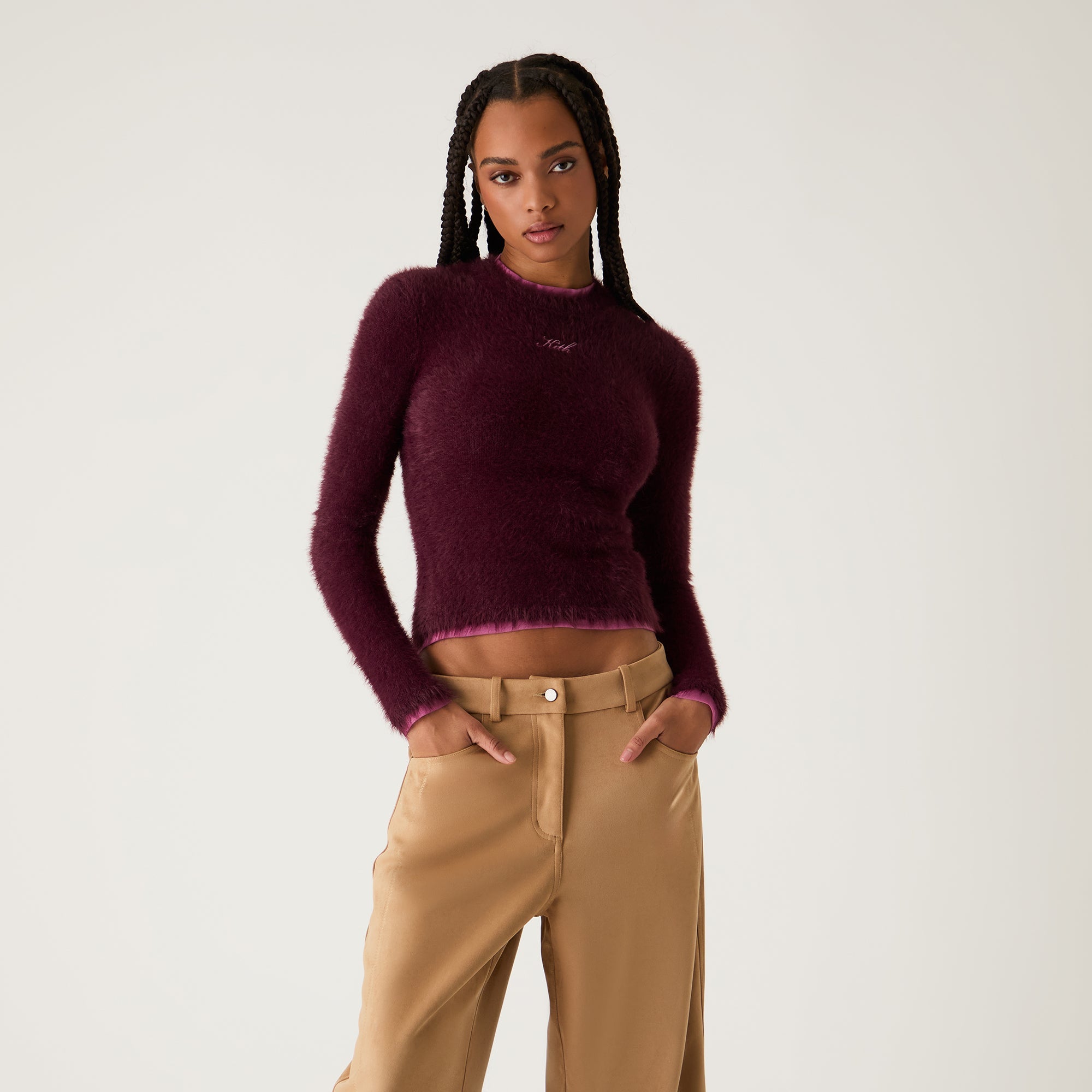 Kith Women Anwen Mohair Long Sleeve - Essence - view 2