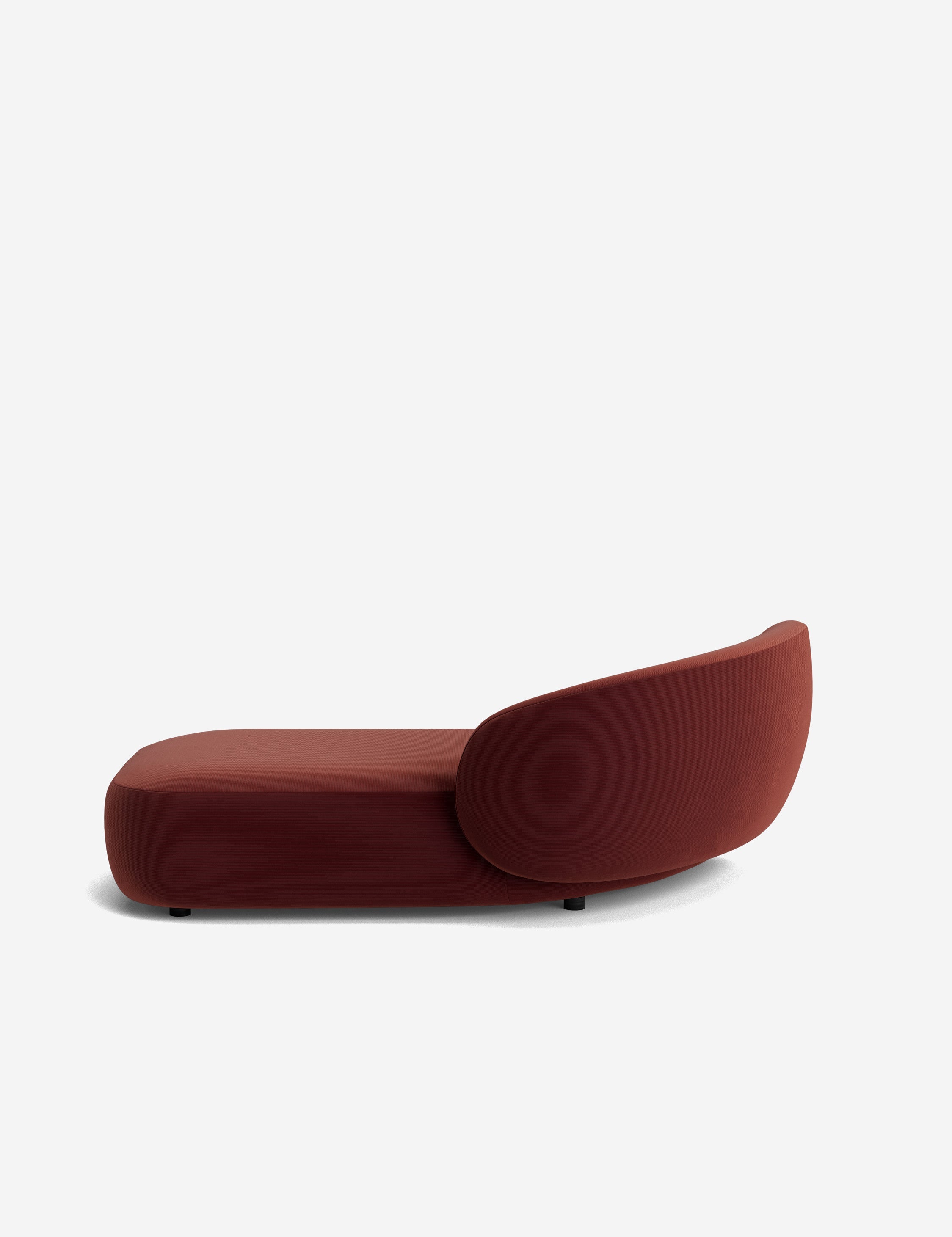 Lulu and Georgia Claret Modular Right Chaise - view 74
