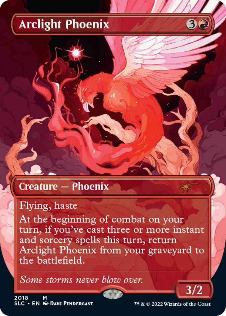 Arclight phoenix 2018 – Magic Arclight Phoenix [2018] [Borderless] [30th Anniversary] [Secret Lair Countdown] [Non-Foil]