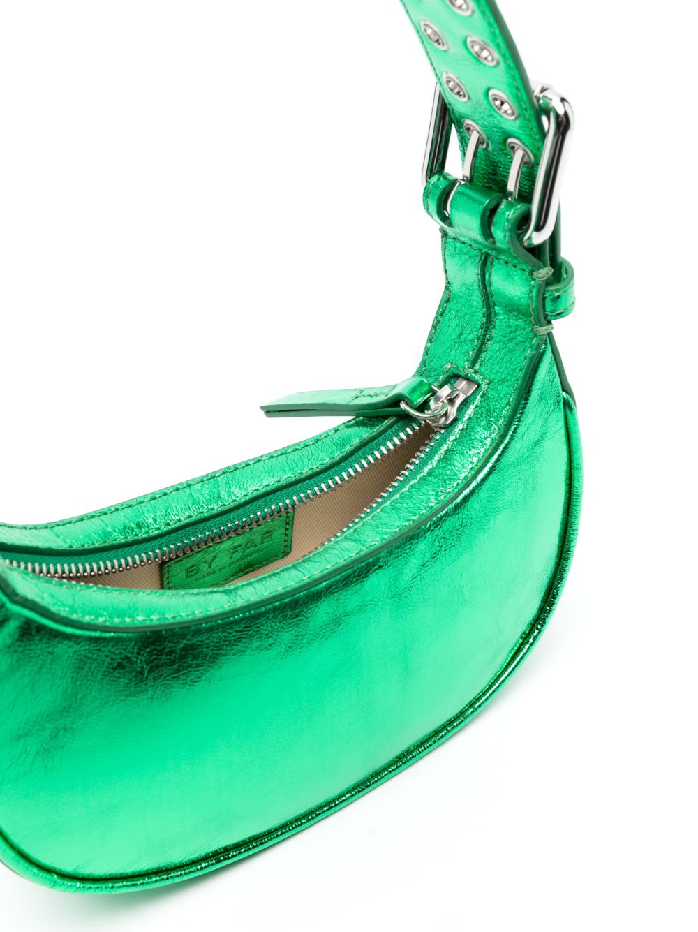 By Far metallic-effect tote bag - view 5