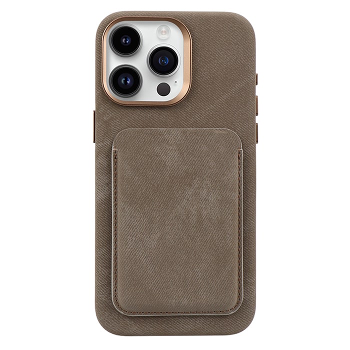 BlackTree Denim Fabric Wallet Case For iPhone 15 Pro - view 7