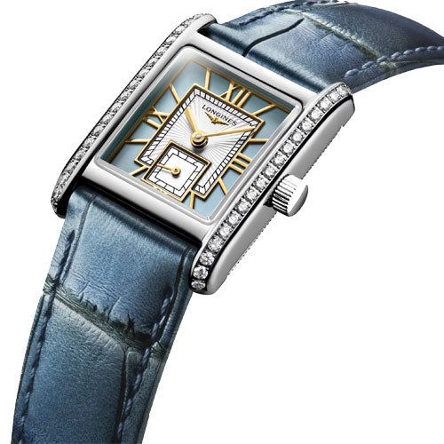 Longines Mini Dolcevita Blue Dial Women 21.5mm - view 2