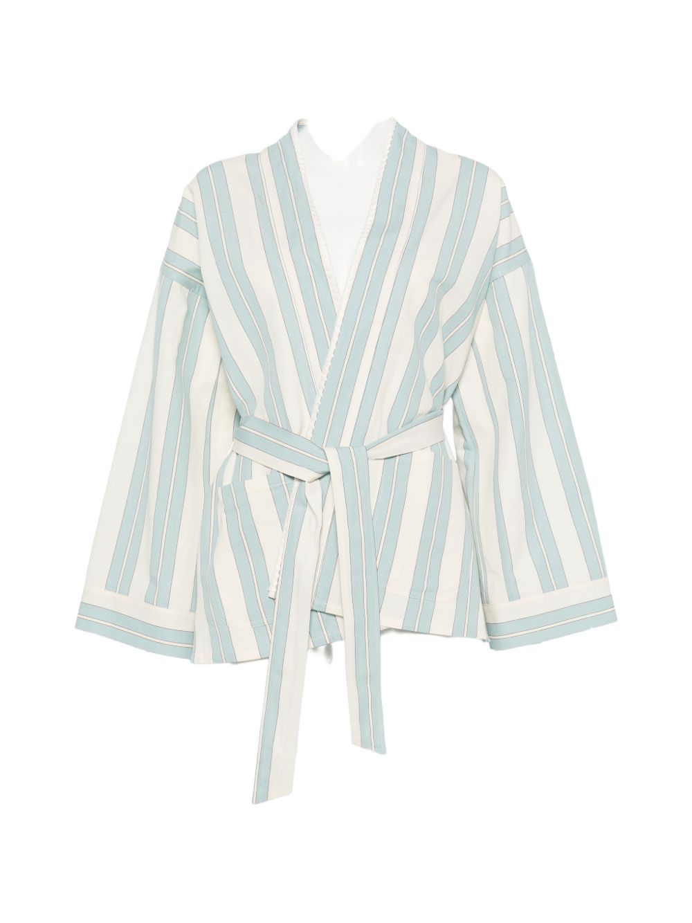 Forte Forte Striped kimono jacket – 78% Cotton 22% Linem