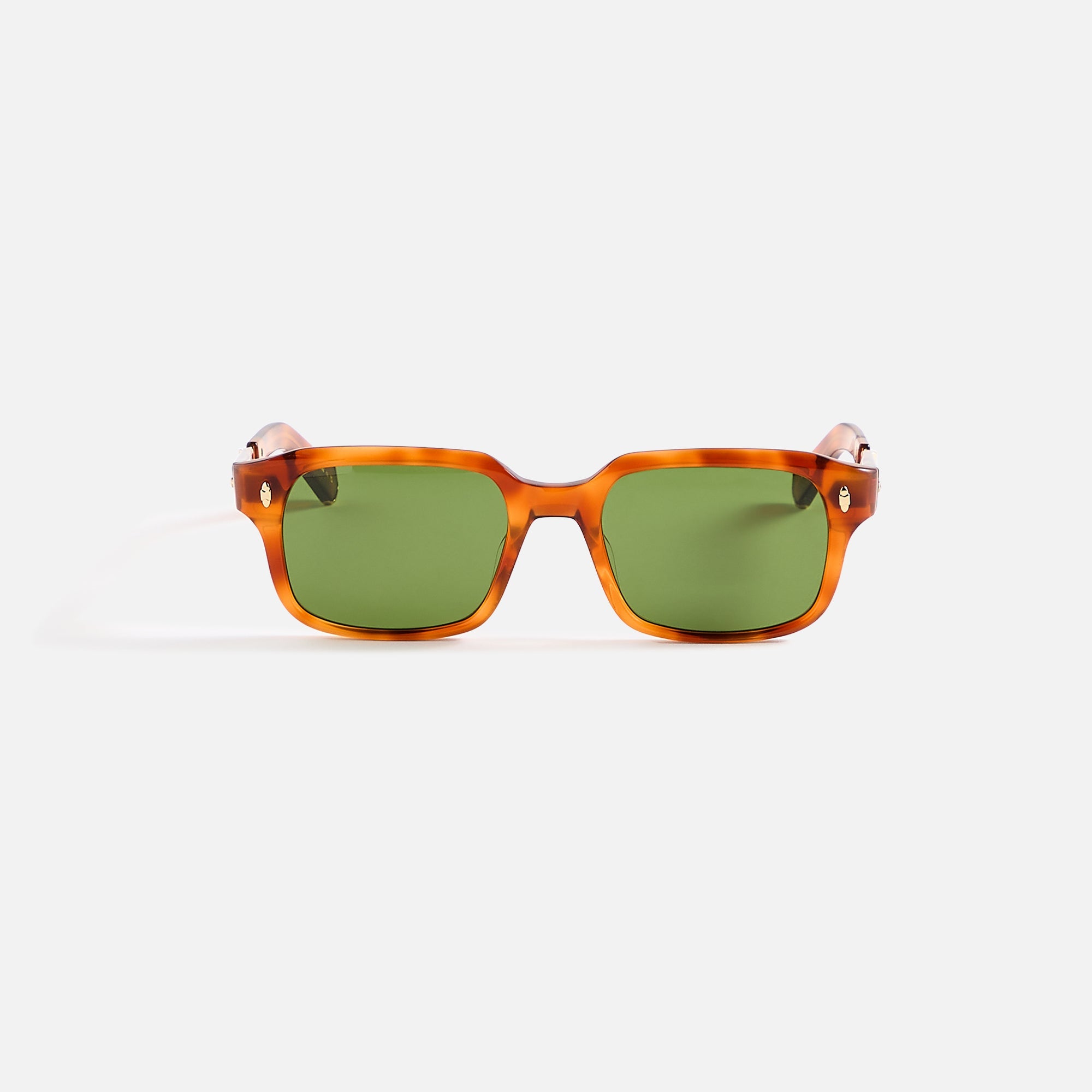 Mr. purveyor sunglass – Garrett Leight Mr. Leight Purveyor Sunglass - Saffron Tortoise White Gold / Boxwood Green