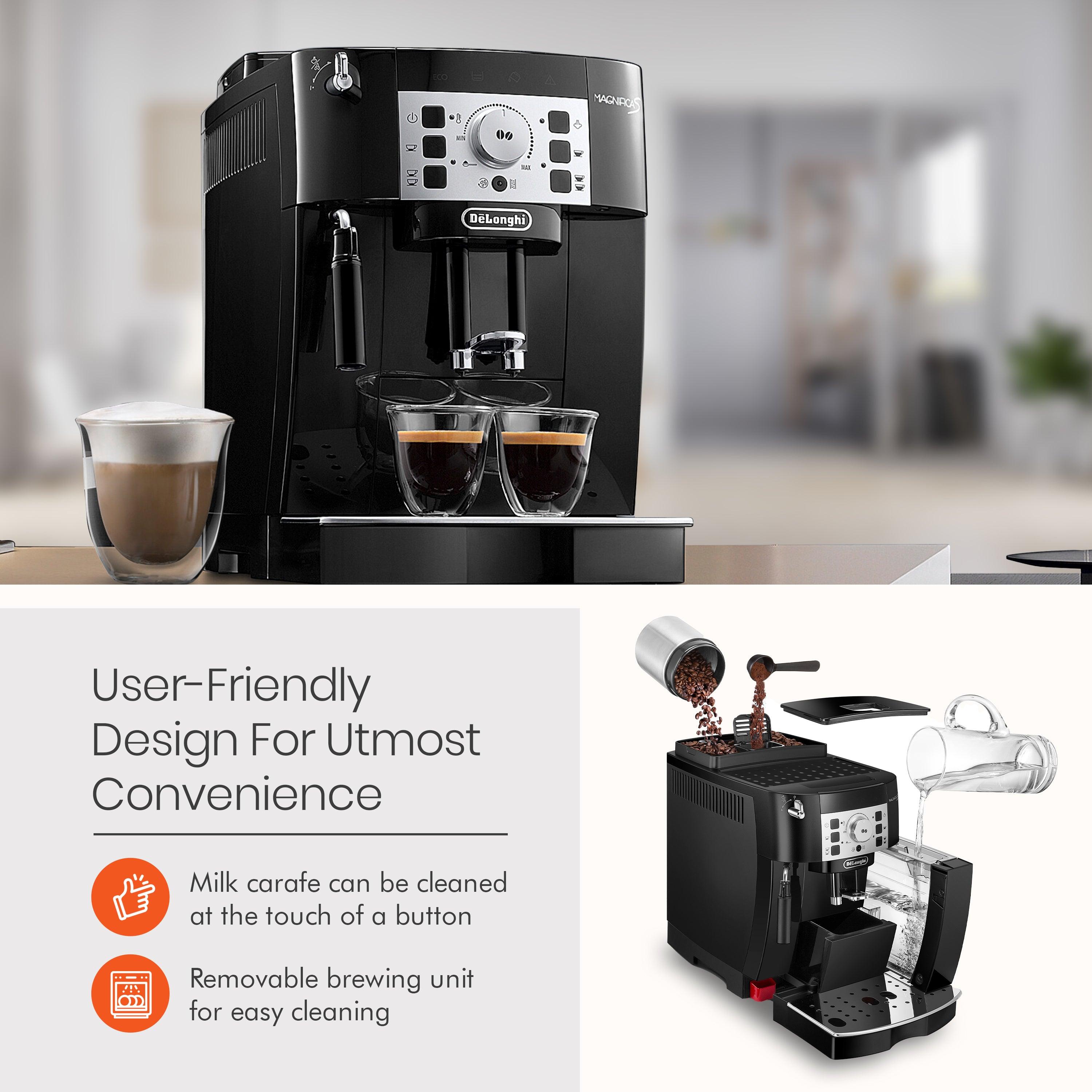 orientelectric De'Longhi Fully Automatic Coffee Machine 1450W ECAM22.110.B Magnifica S - view 6