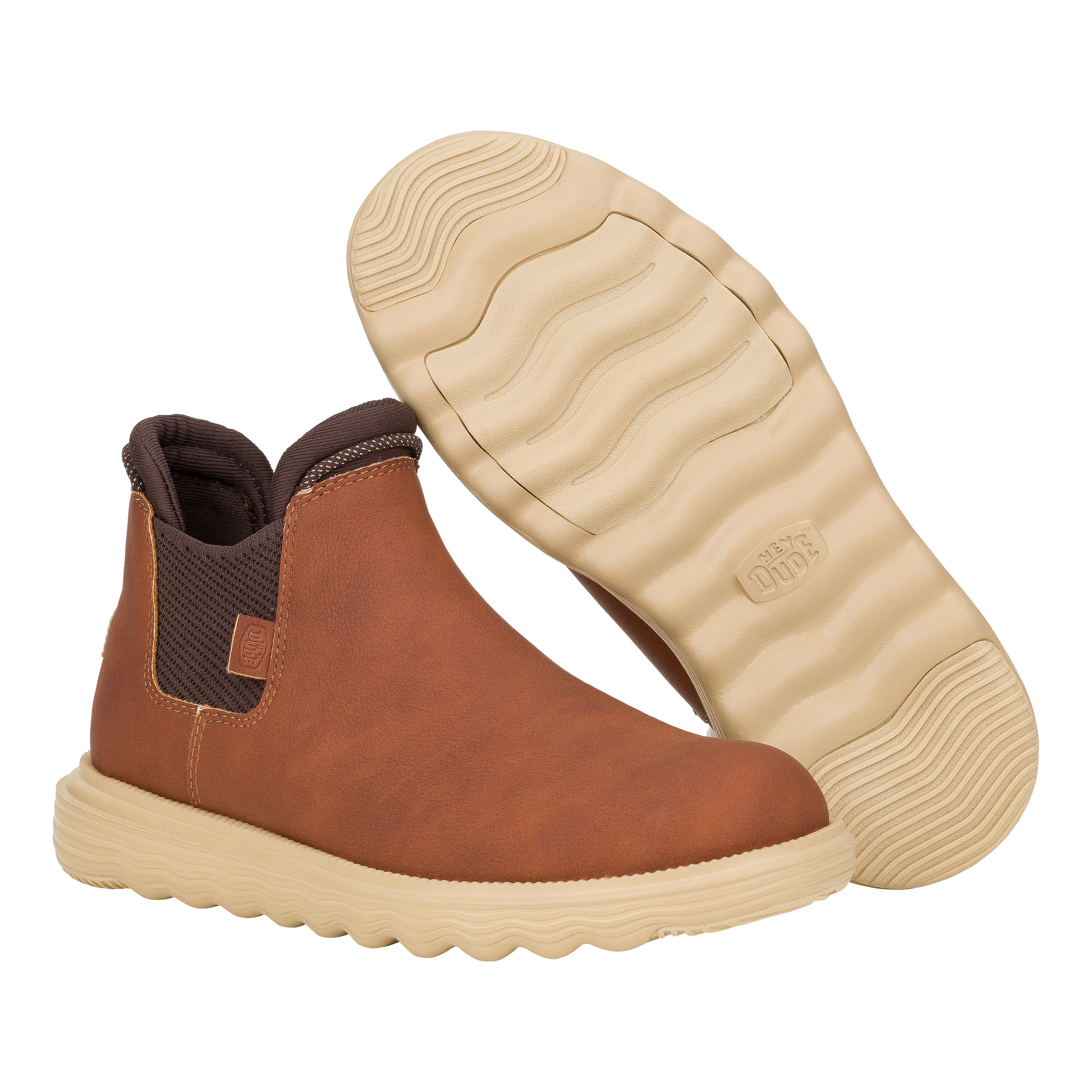 HEYDUDE shoes Branson Womens Classic - Cognac - view 3