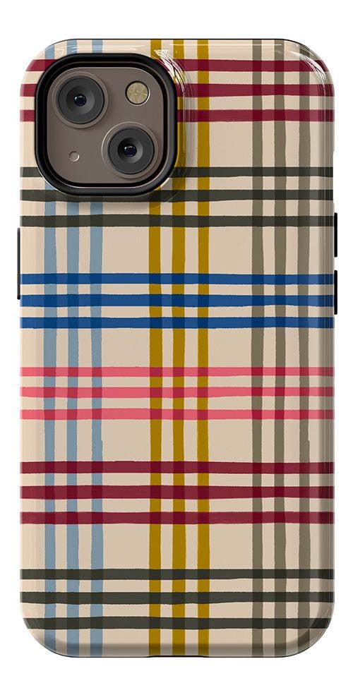 Casetry Colorful Plaid | Kitty and Vibe Holiday Case - view 9