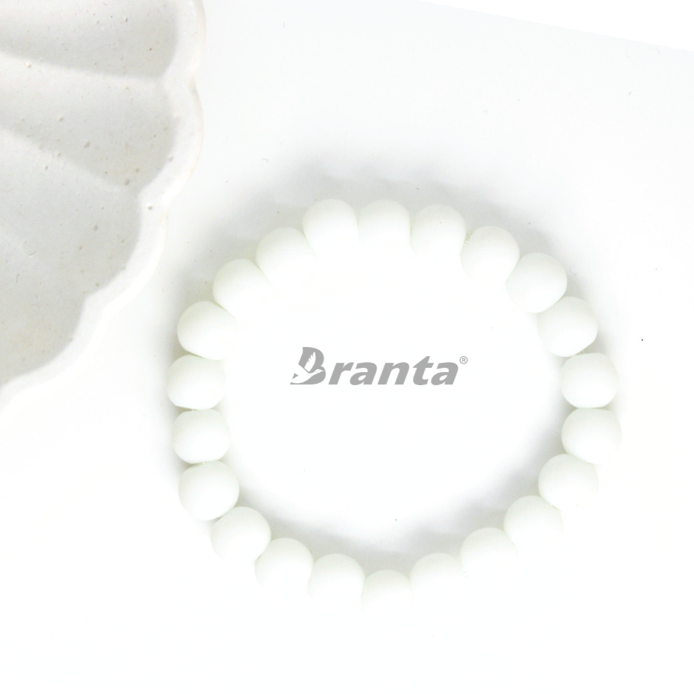 brantashop Snowy Matte Stone Bracelet For Women - view 2