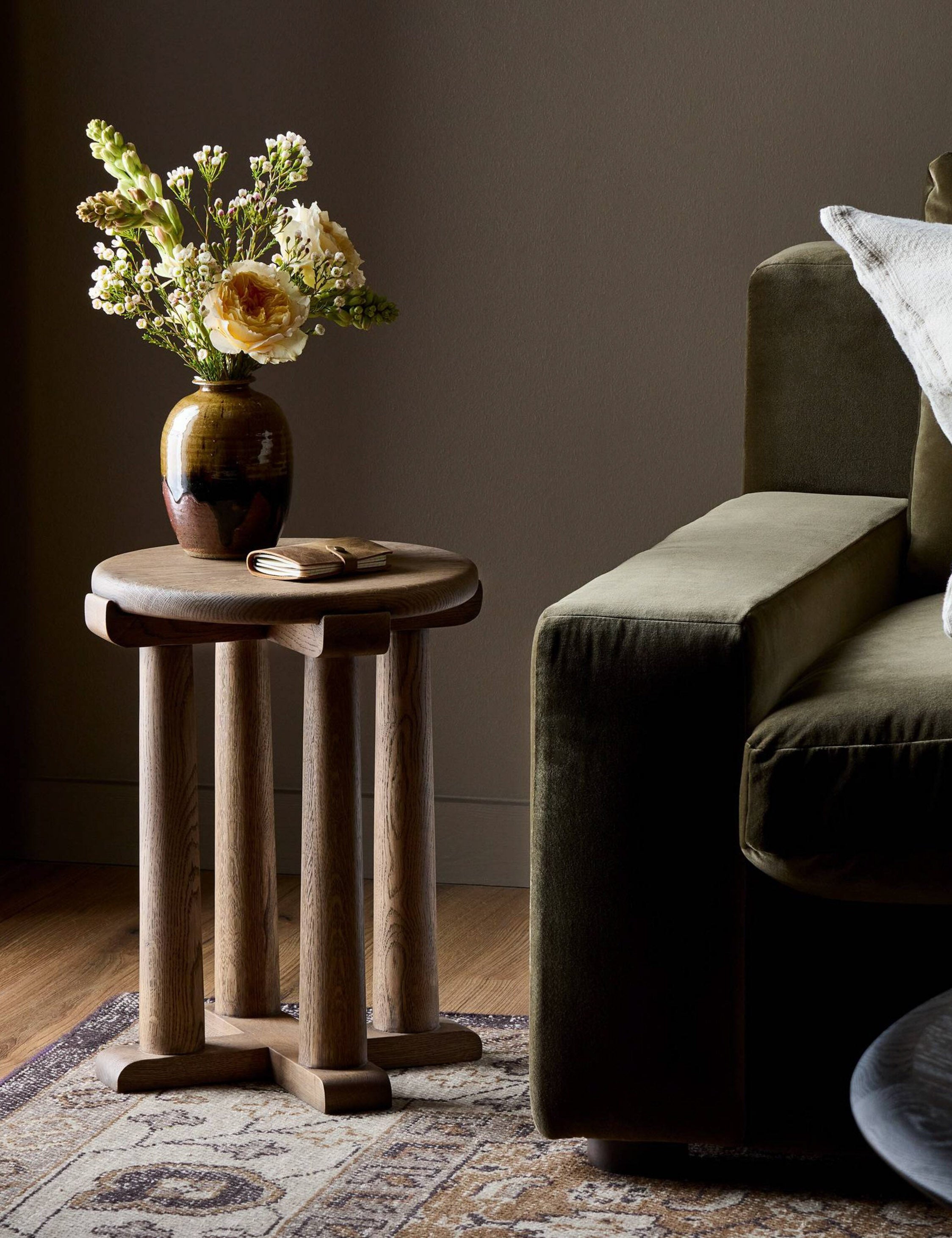 Lulu and Georgia Seva Stool – Natural Oak - view 2