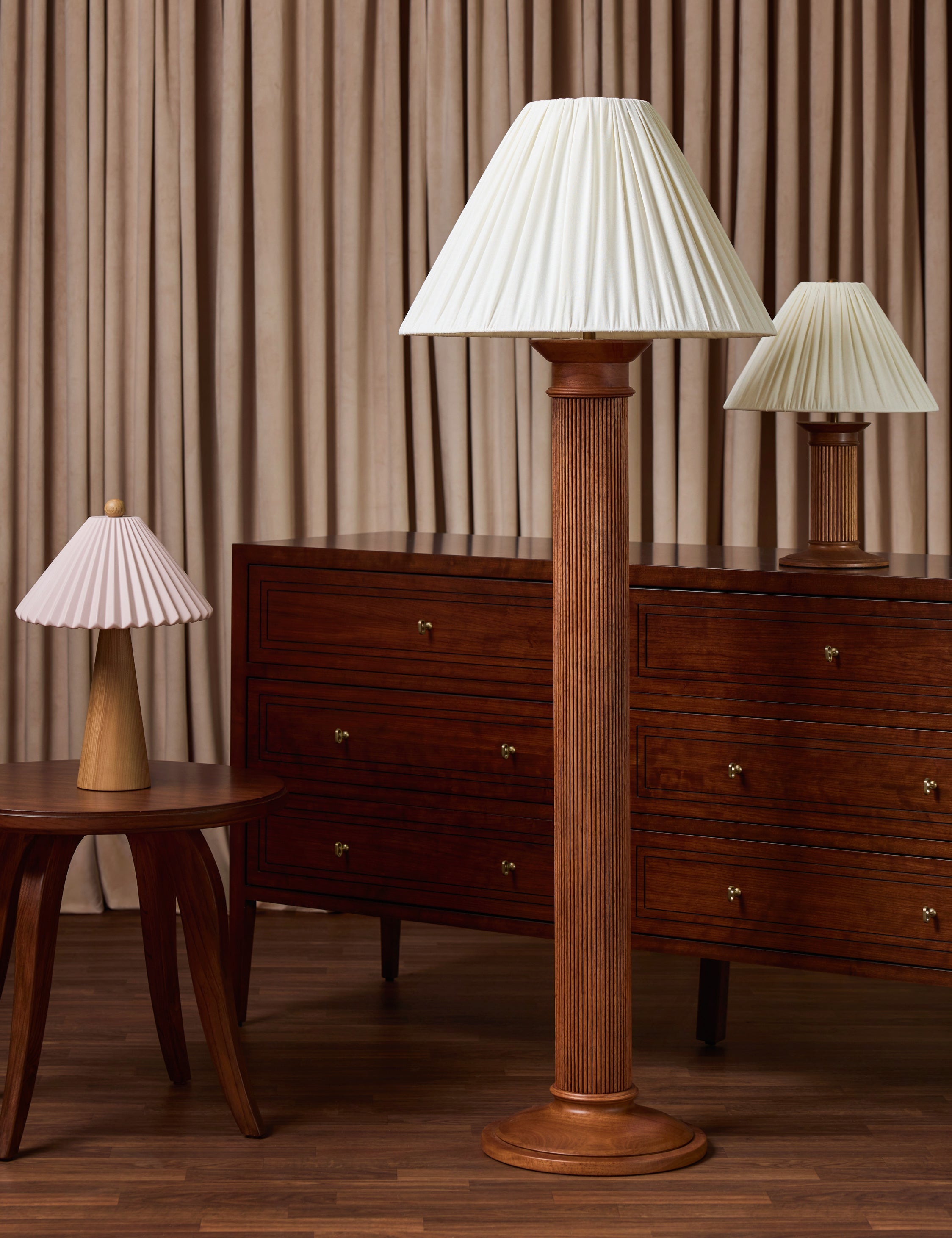 Lulu and Georgia Germain Floor Lamp by Huey Lightshop - view 2