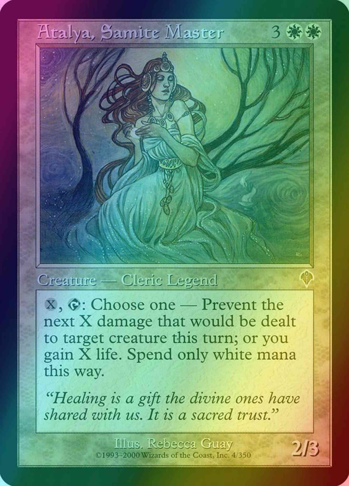 Atalya samite master – Magic Atalya, Samite Master [4] [Invasion] [Foil]