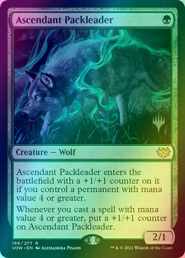 Ascendant packleader promo – Magic Ascendant Packleader [Promo Pack] [186p] [Innistrad: Crimson Vow Promos] [Foil]