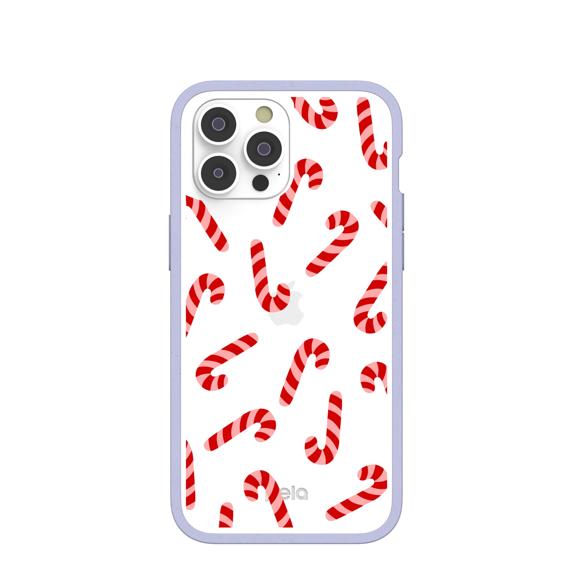 BlackTree Clear Candy Cane Chaos iPhone 14 Pro Max Case With Lavender Ridge