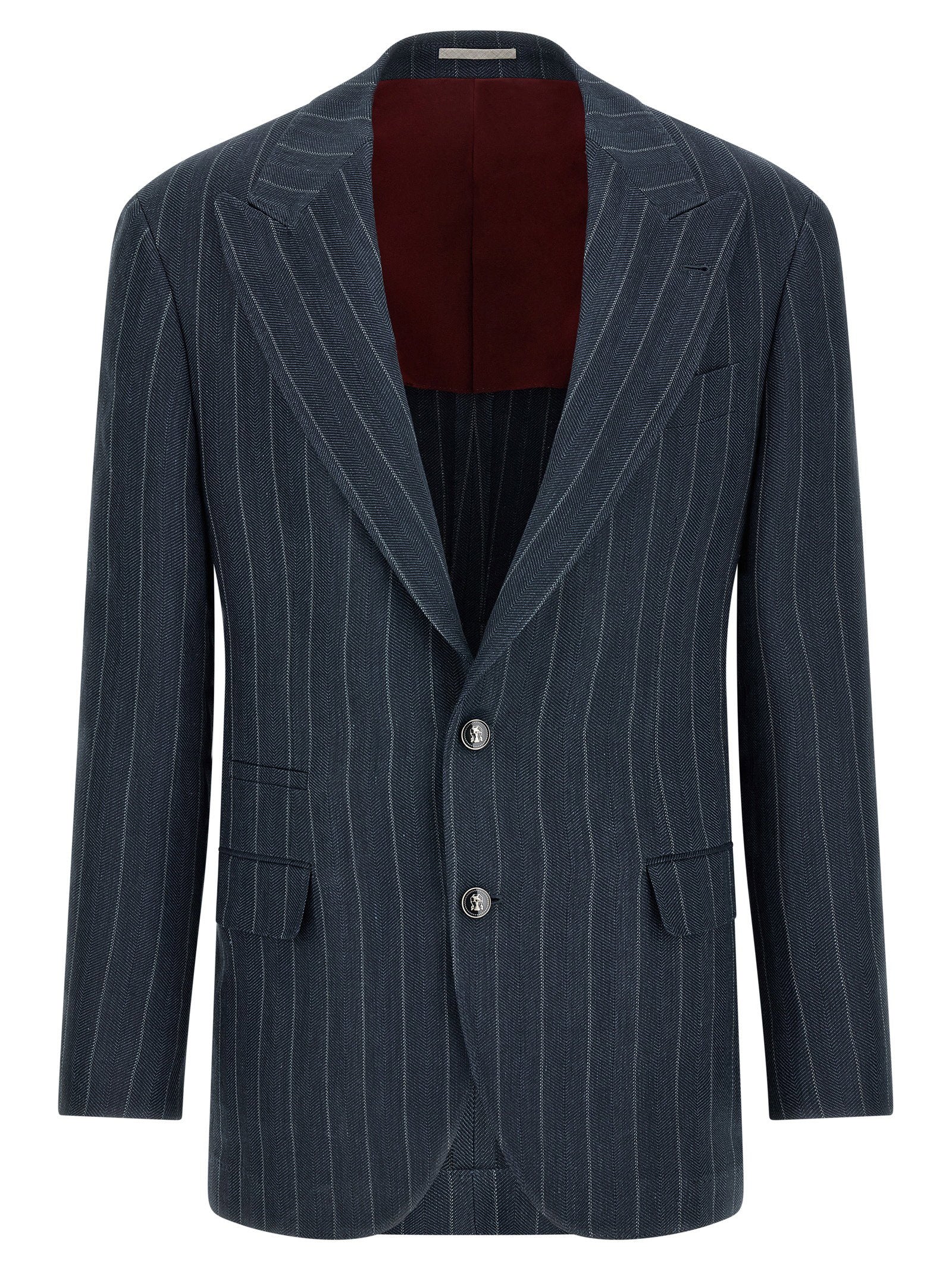 Brunello Cucinelli Tailor Blazer – 55% hemp, 45% silk
