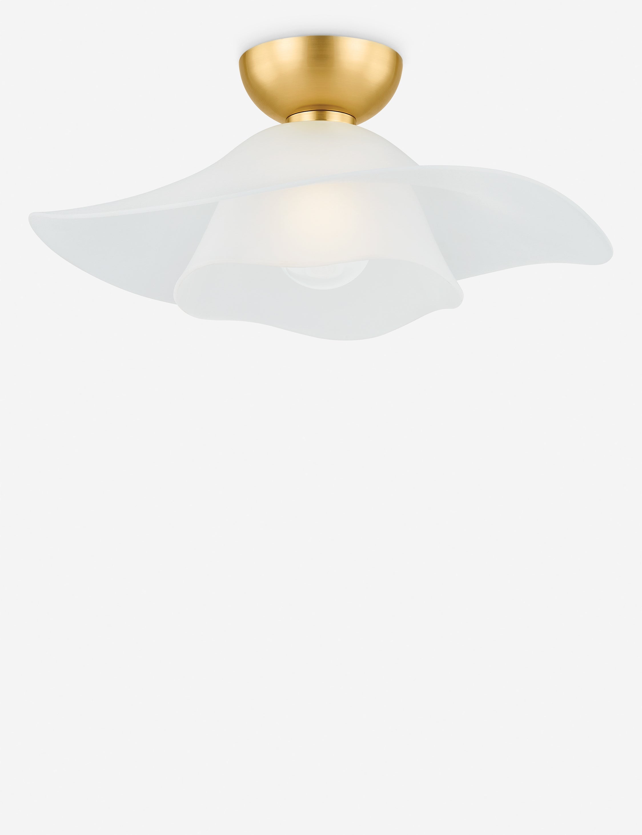 Lulu and Georgia Olek Flush Mount Light – Ivory