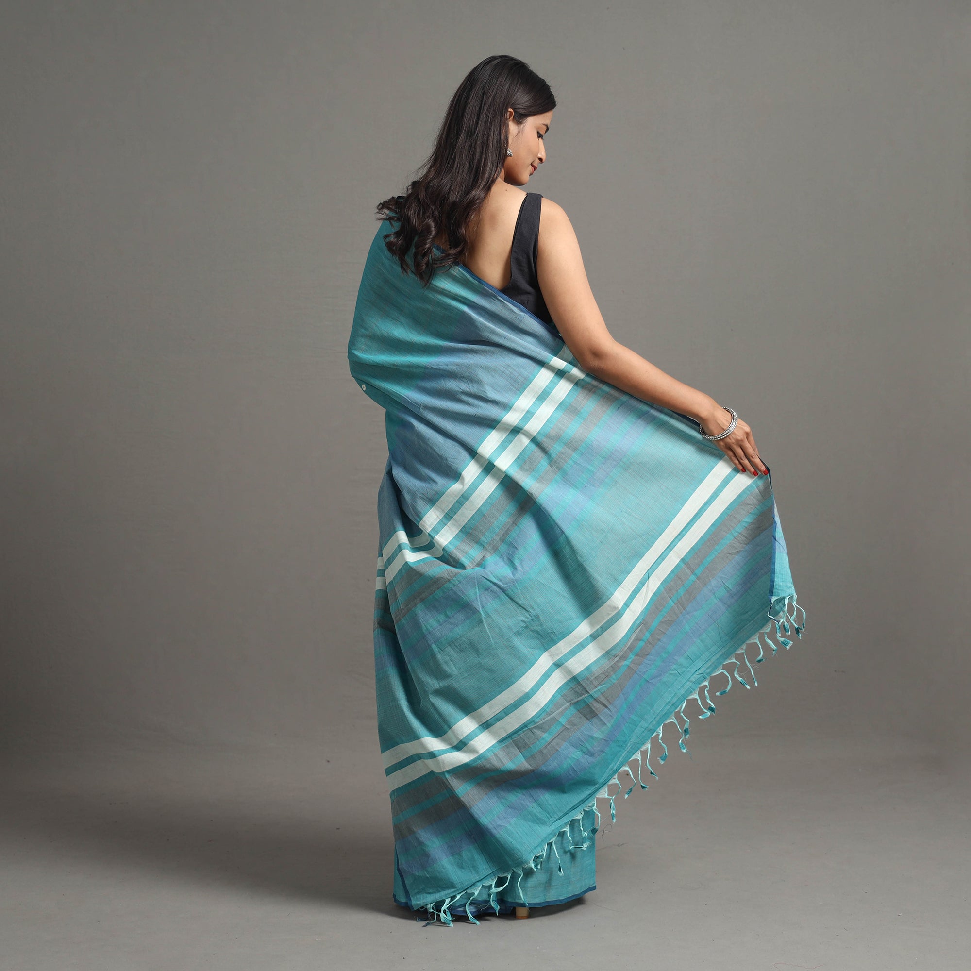 CHITRIKA Buti Cotton Handloom Saree 98 – Women's - view 4