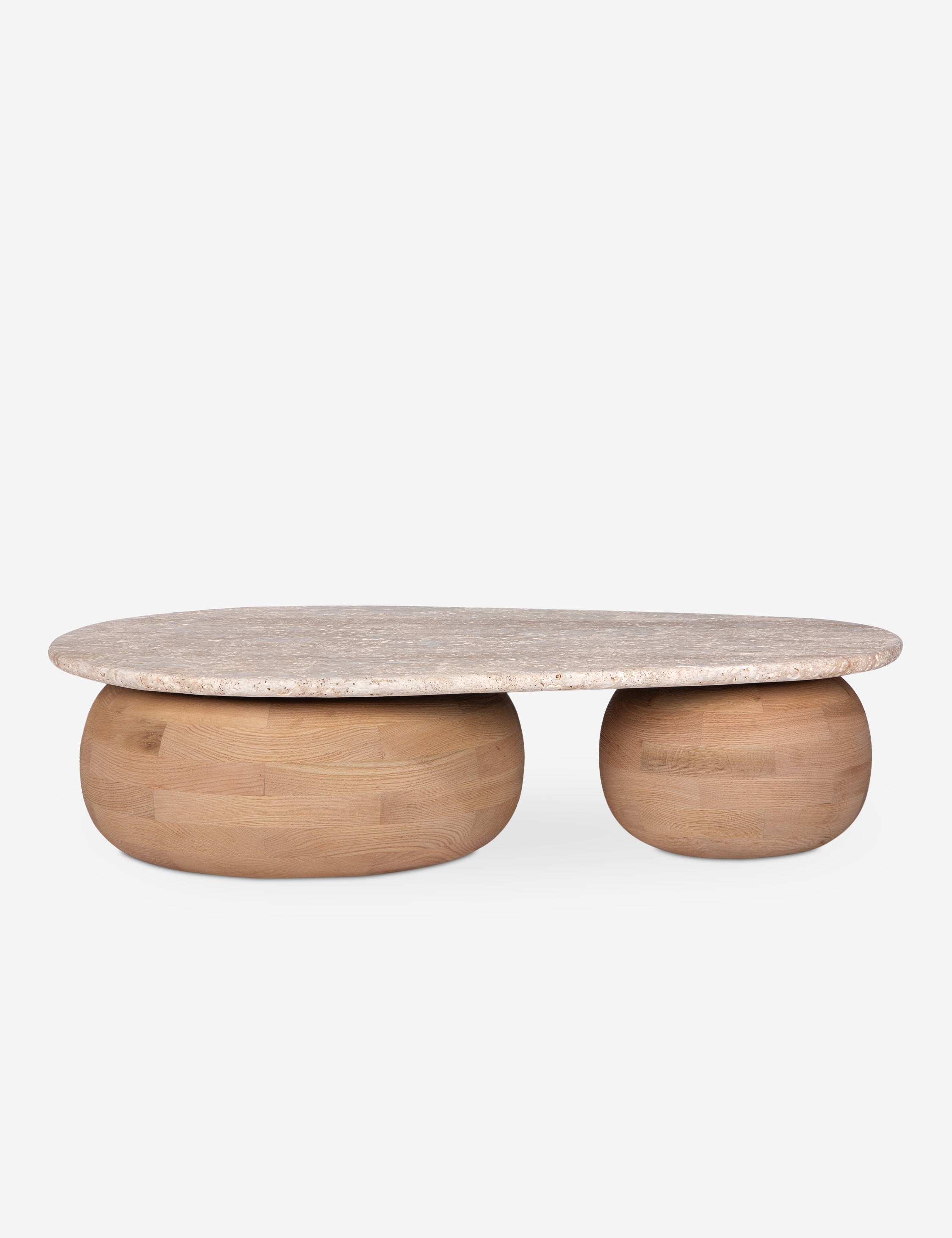 Lulu and Georgia Clo Coffee Table – Natural and Travertine