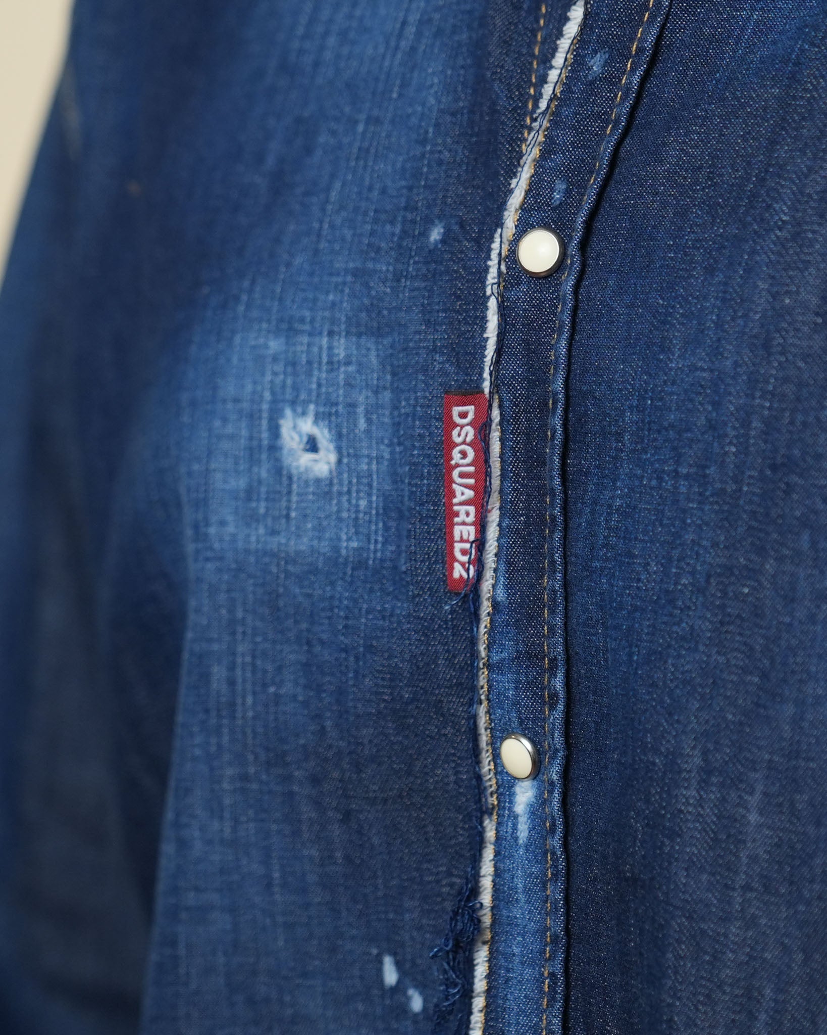 Dsquared2 Denim Shirt - view 4