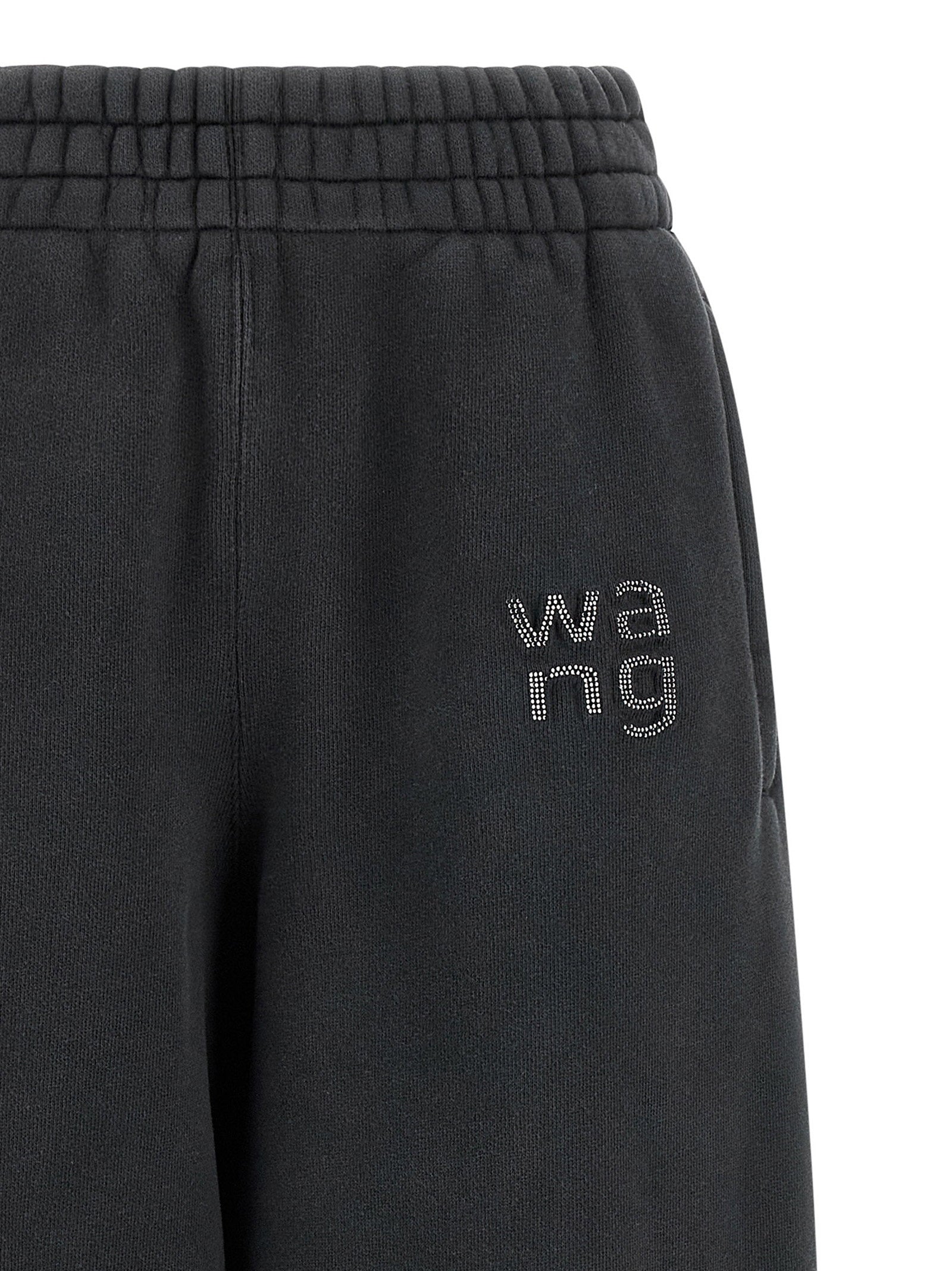 T By Alexander Wang Hotfix Logo Joggers - view 3