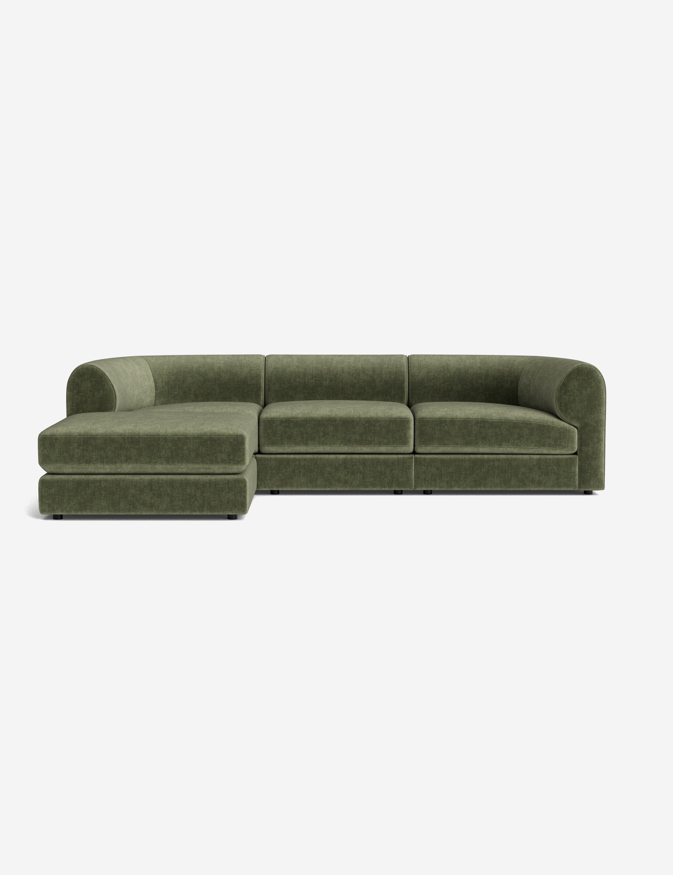Lulu and Georgia Sergio Modular Sectional Sofa With Ottoman - view 4